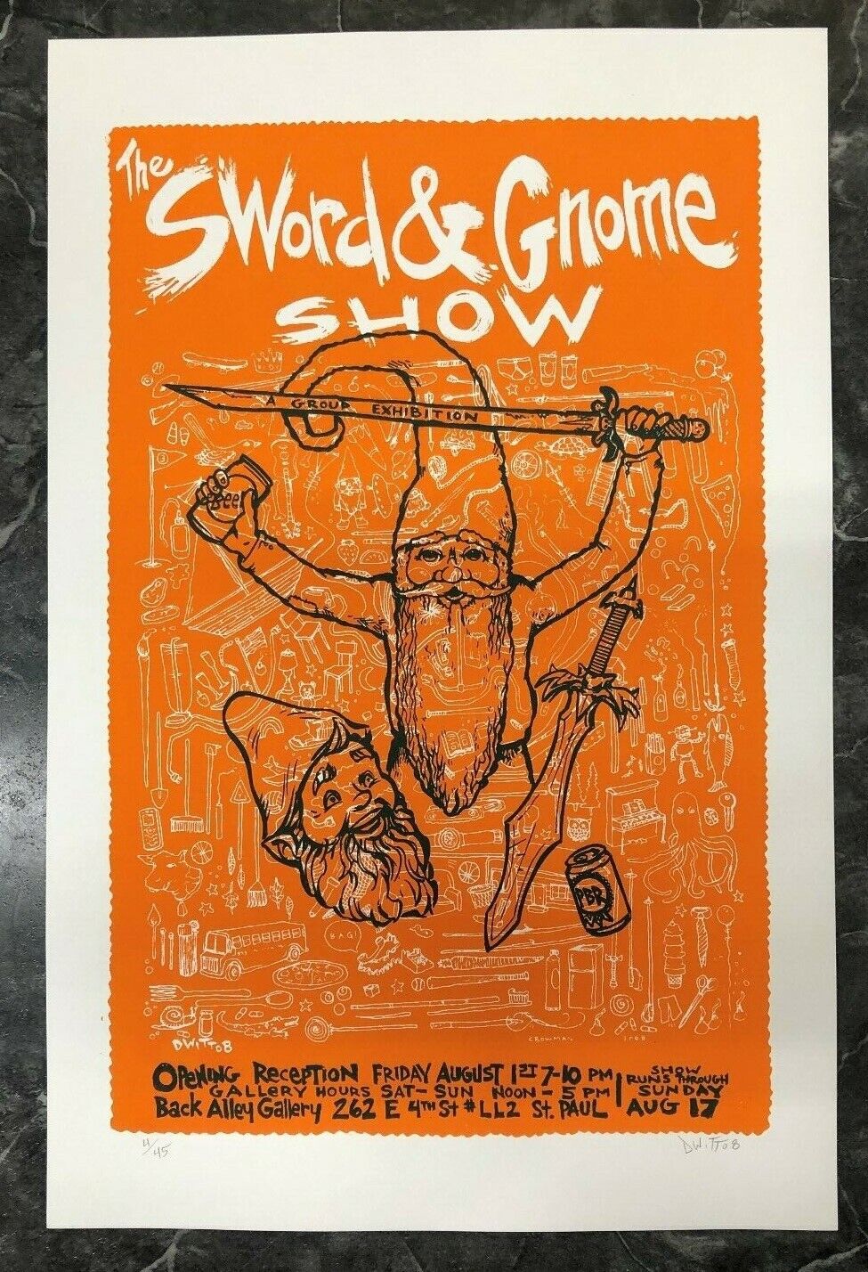 Dwitt - 2008 - The Sword & Gnome Show @ Back Alley Gallery