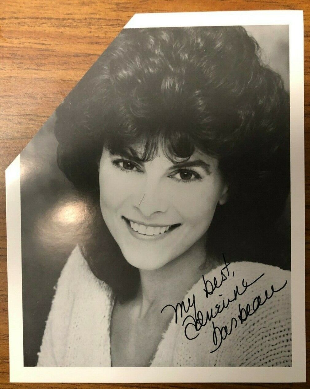 Autographed Photo Of Adrienne Barbeau Classic American Actresses John Carpenter