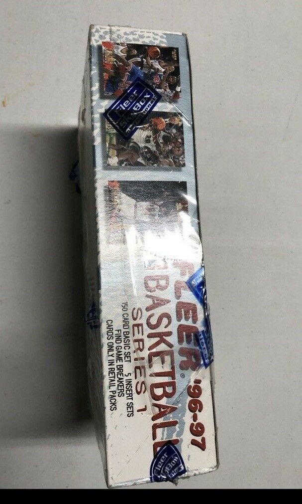 1996-97 FLEER BASKETBALL SERIES 1 RETAIL BOX ** 48 Packs ** Michael Jordan 