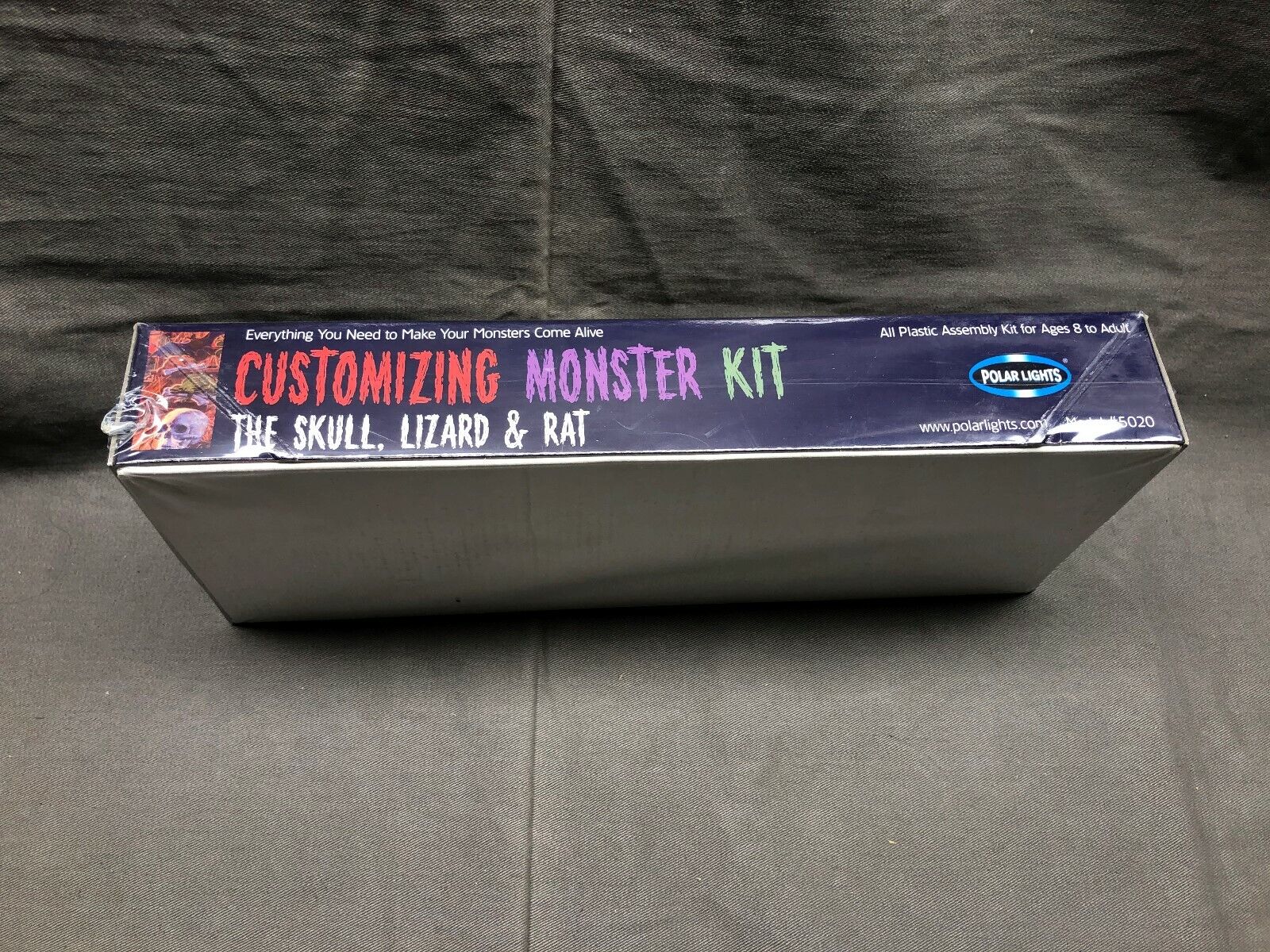 1998 Polar Lights CUSTOMIZING MONSTER KIT - The Skull, Lizard, and Rat - Sealed