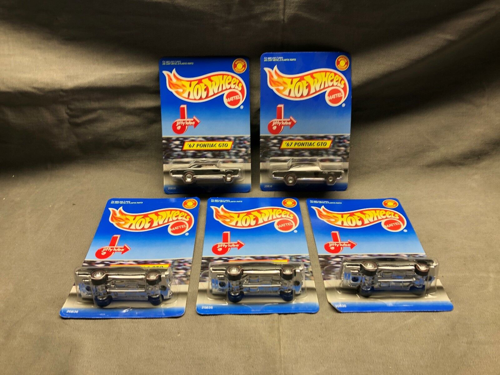 1 or 5x HOT WHEELS ‘67 PONTIAC GTO RR TIRES  JIFFY EDITION NIP MINT