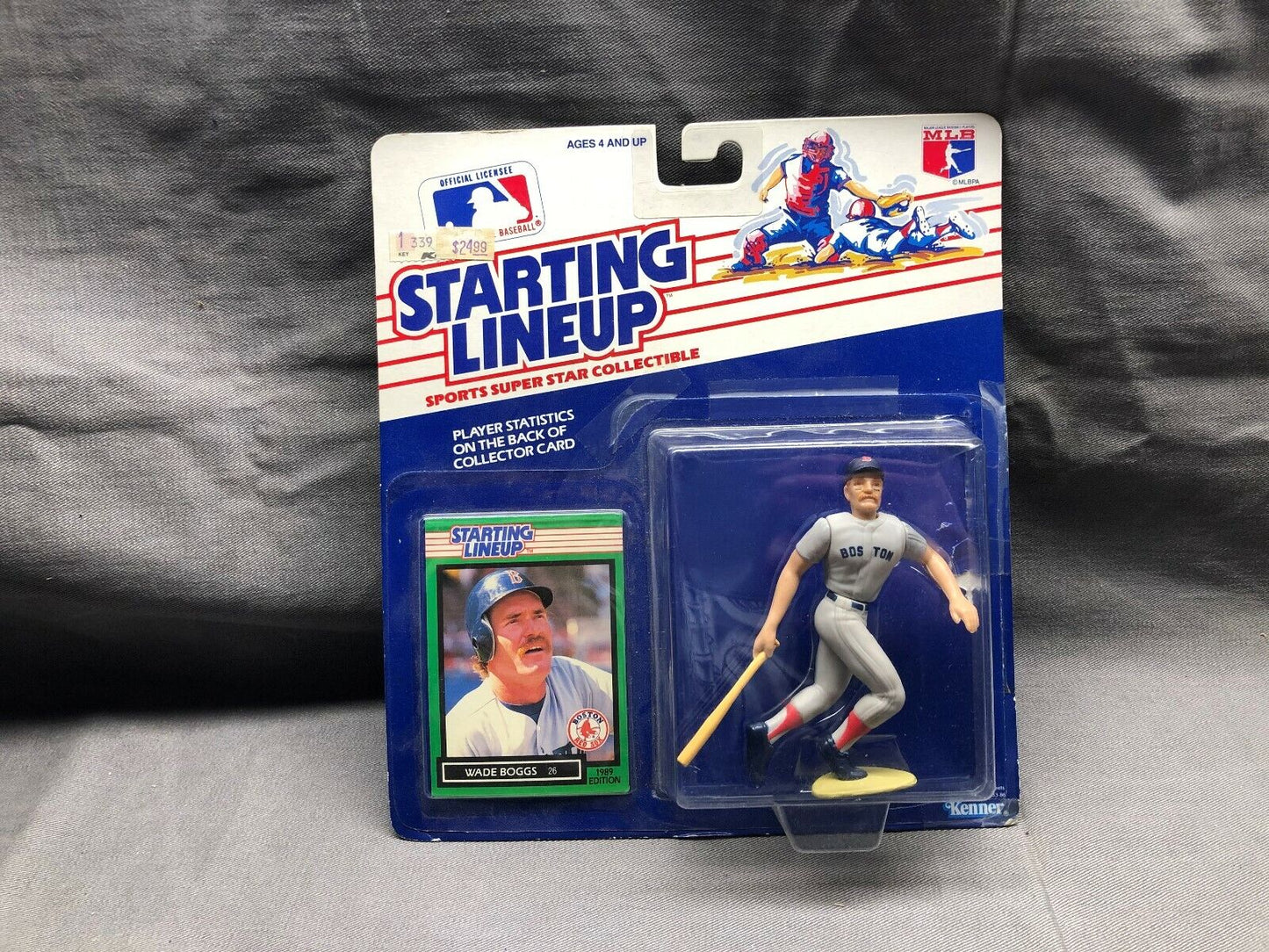 1989 KENNER STARTING LINEUP WADE BOGGS (New In Package)