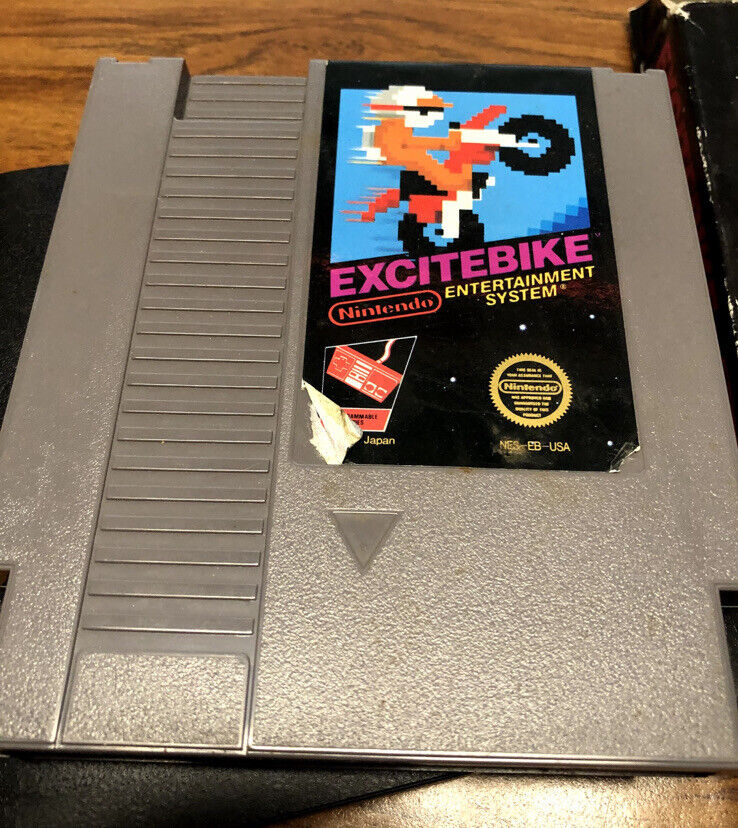 Excitebike (Nintendo, NES) Nintendo Entertainment System Box & Cart NES