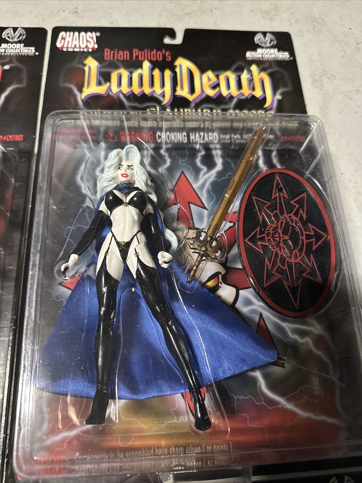 1997 Moore Lady Death Evil Ernie Purgarory Demon Action Figure Set Deli Pinup