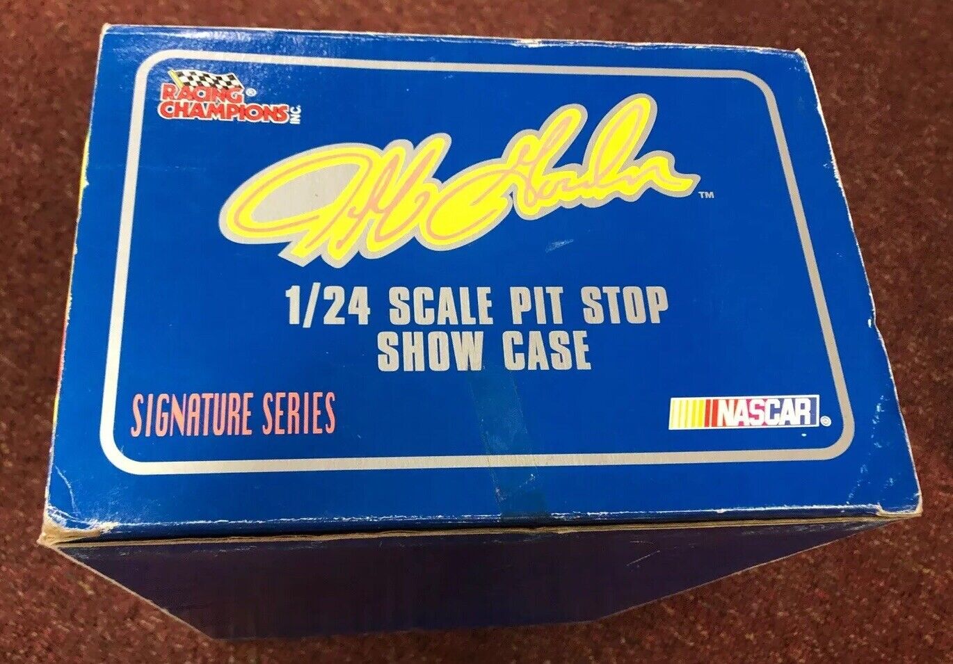 1995 Racing Champions Jeff Gordon Pit Crew Stop Show Case Die Cast Car 1:24 Case