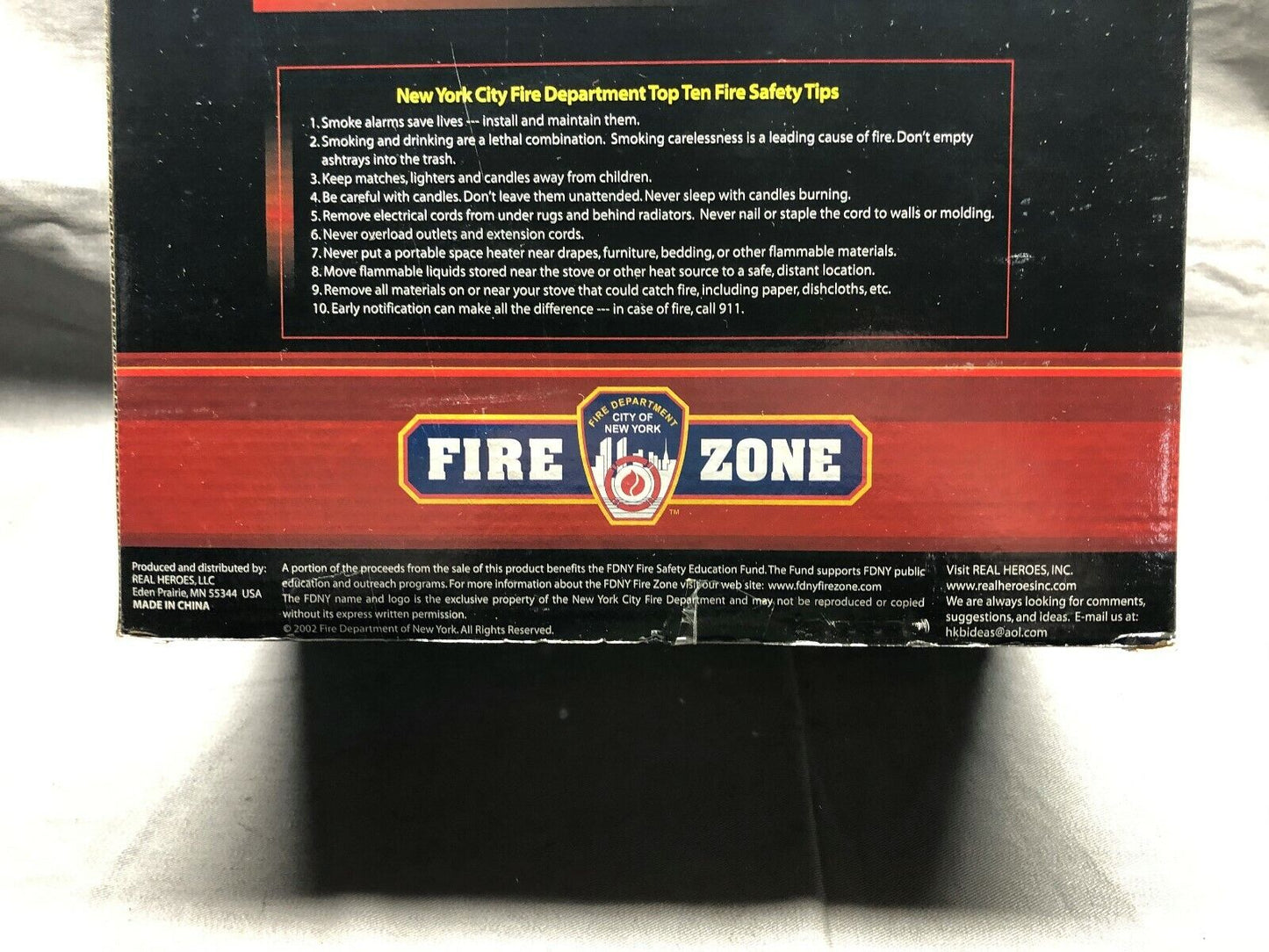 FDNY Firefighter 9/11 Tribute New York’s Bravest Collectible Action Figures