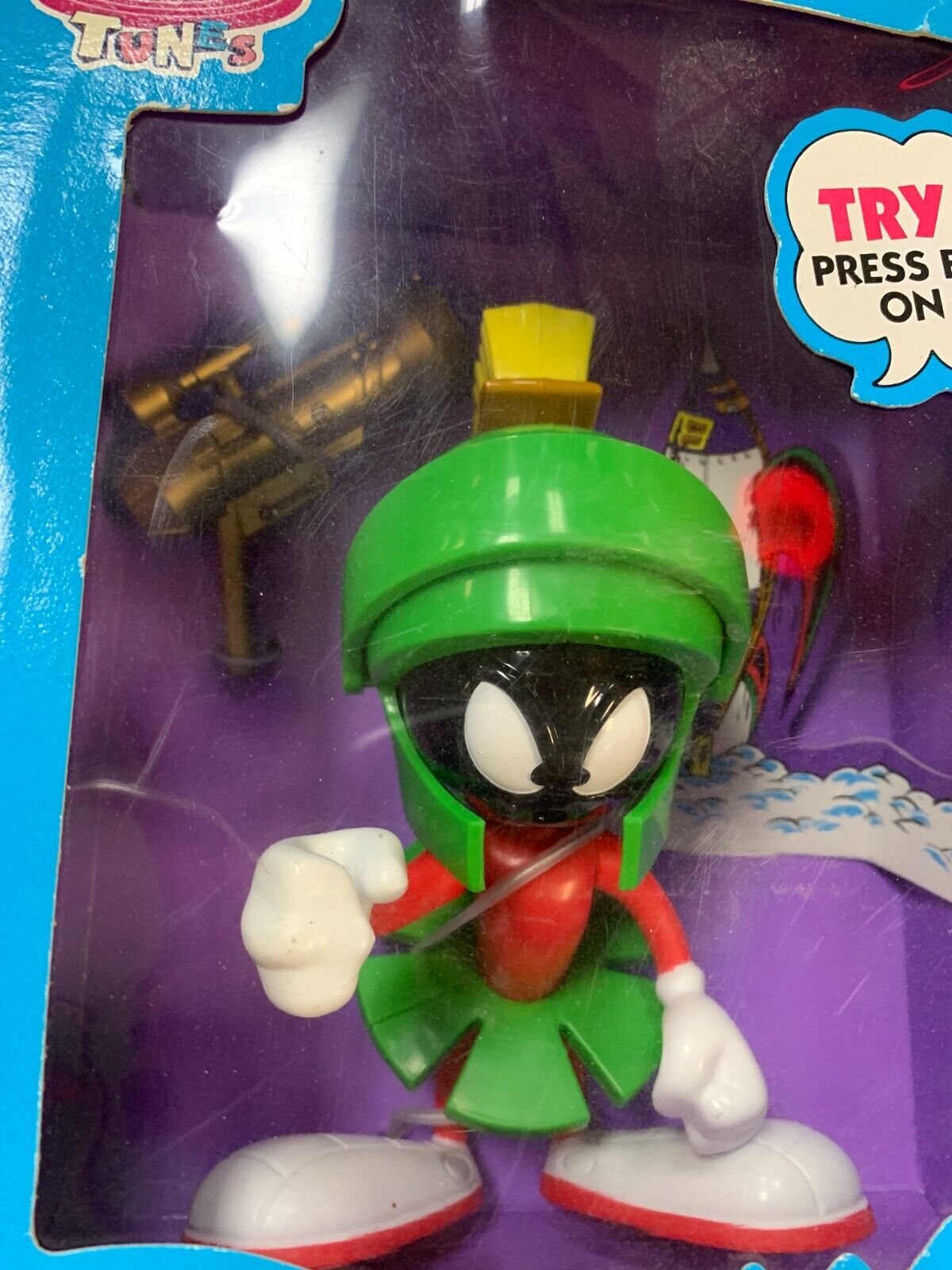 1993 Talking Marvin the Martian Tyco Loony Toons