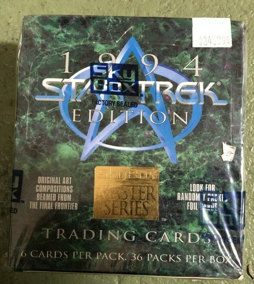 Factory Sealed SkyBox Star Trek Edition Master Series 1994 Paramount Pictures