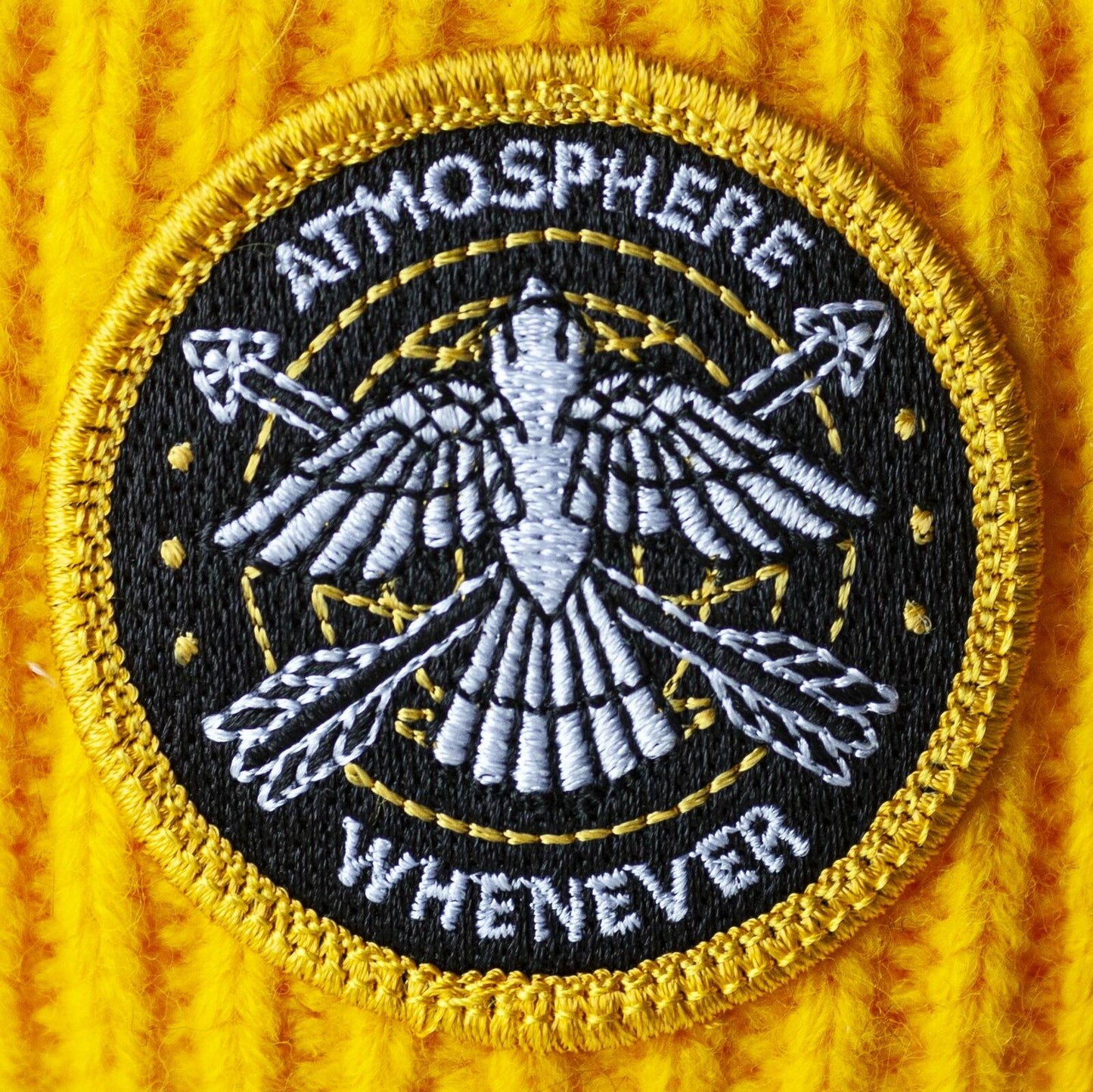  ATMOSPHERE "WHENEVER" KNIT HAT Yellow Rhymesayers Slug Ant Minneapolis Hip-hop 