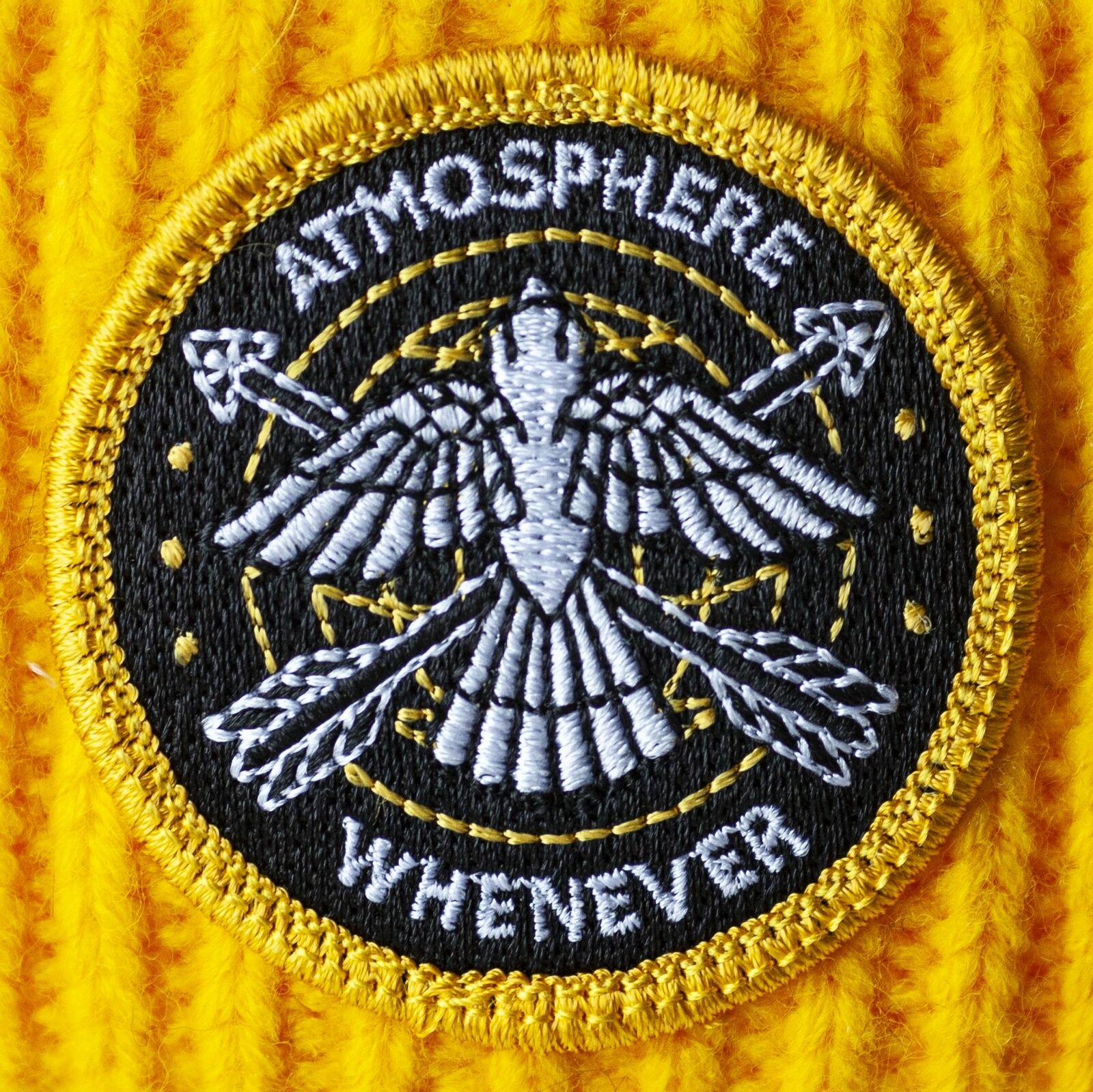  ATMOSPHERE "WHENEVER" KNIT HAT Yellow Rhymesayers Slug Ant Minneapolis Hip-hop 