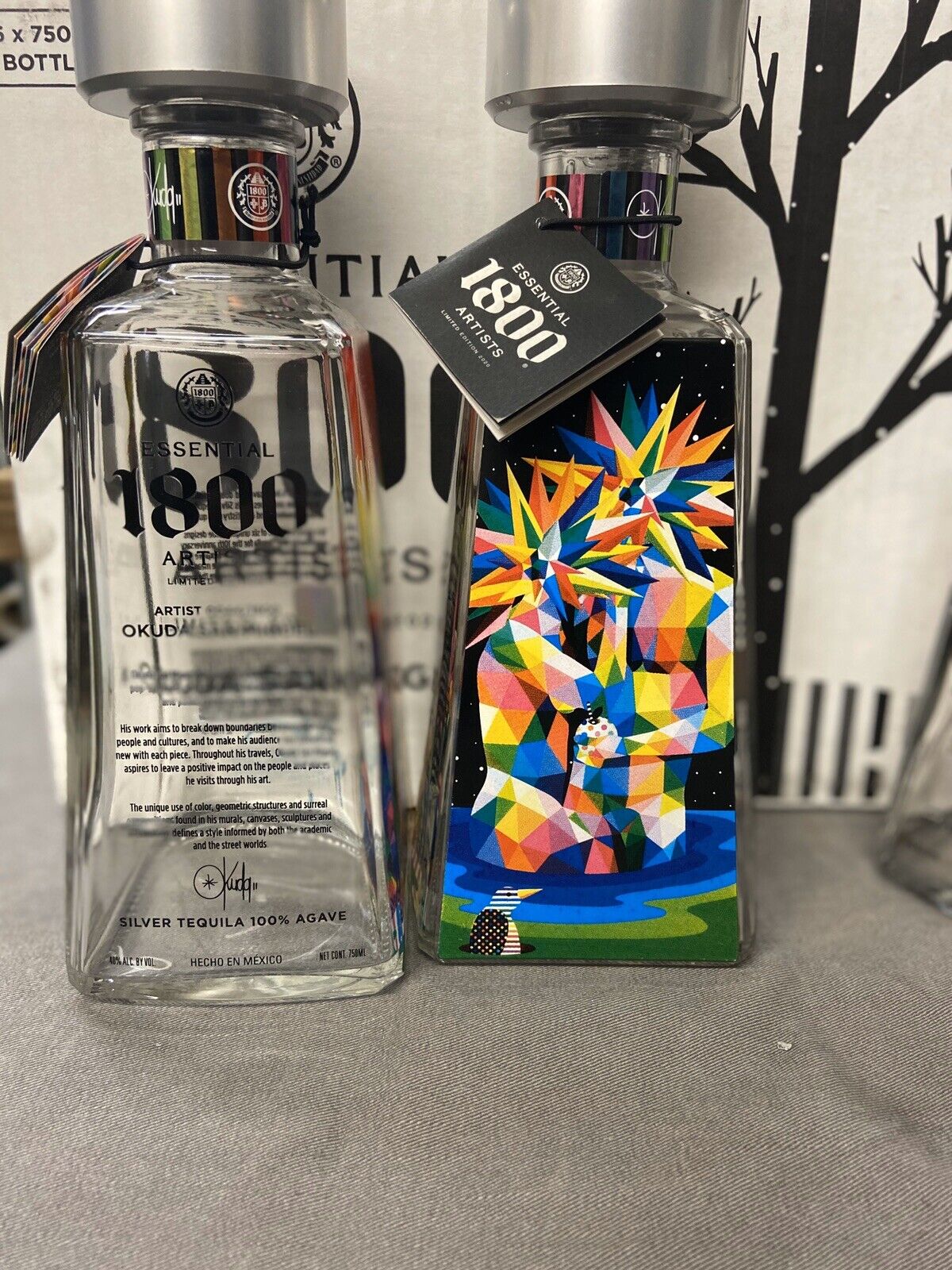 1800 Tequila Essential Artist Series OKUDA SAN MIGUEL Space Invader Star Lovers