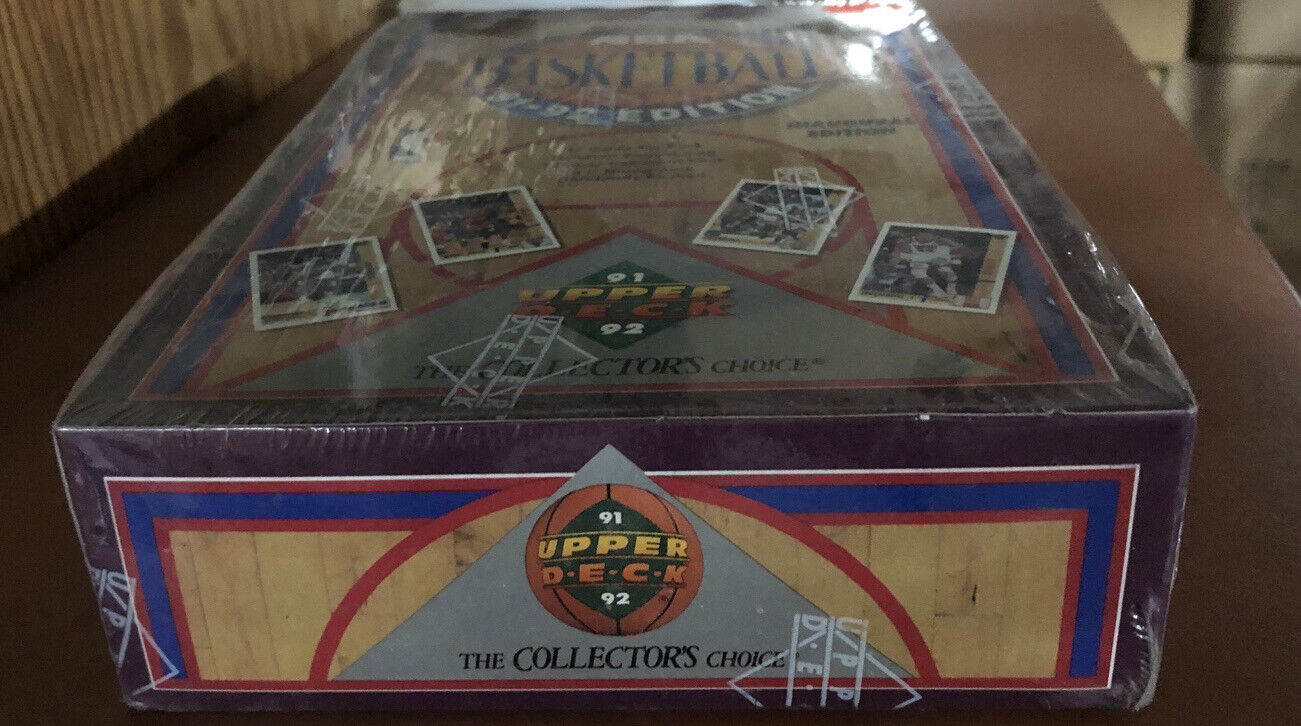 1991-92 Upper Deck Basketball Low Series Hobby Box  Michael Jordan RARE GLOSSY