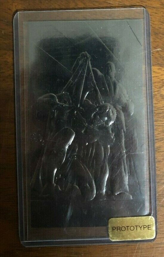 VINTAGE TRADING CARD Superman Forged In Steel Prototype Skybox DC Comics