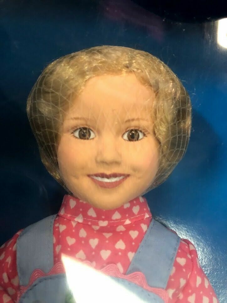 Danbury Shirley Temple 1996 14" Rebecca Of Sunnybrook Farm Doll  Mint Condition