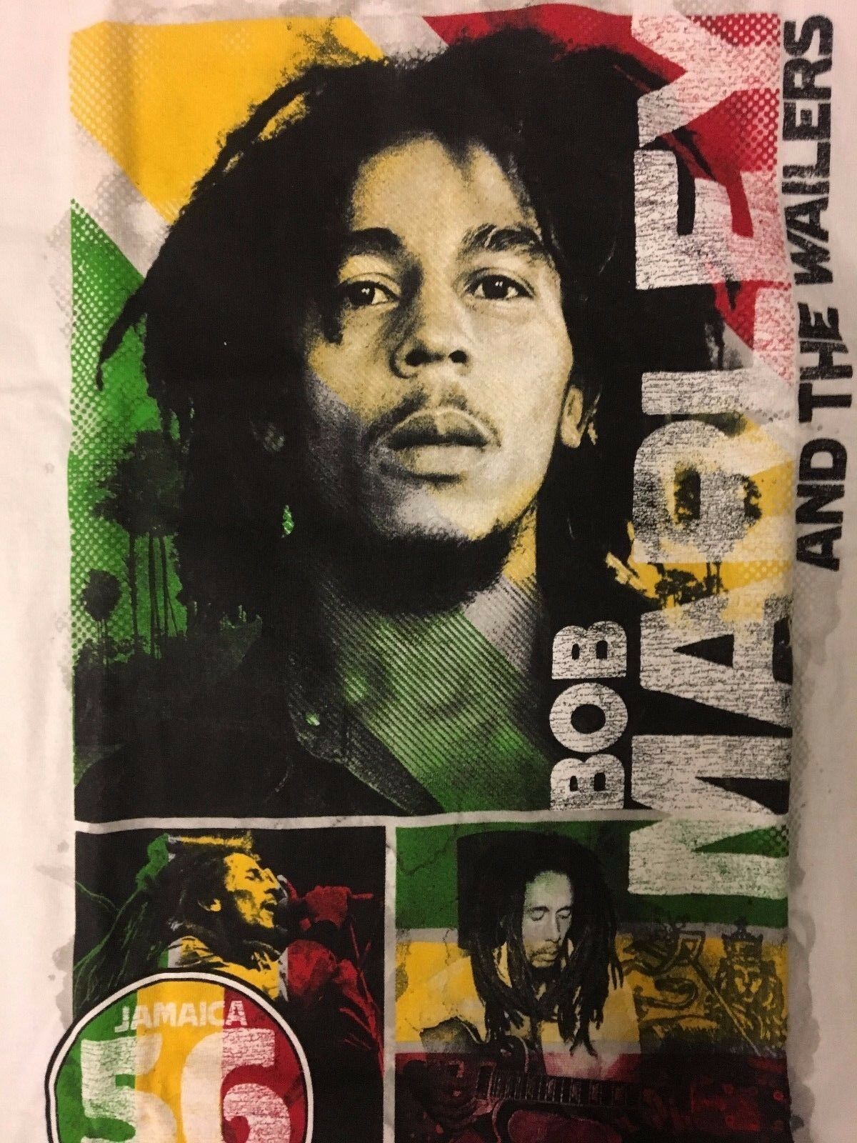 BOB MARLEY and the Wailers T-SHIRT - NOS 2011 - RASTA REGGAE LEGEND Zion Medium