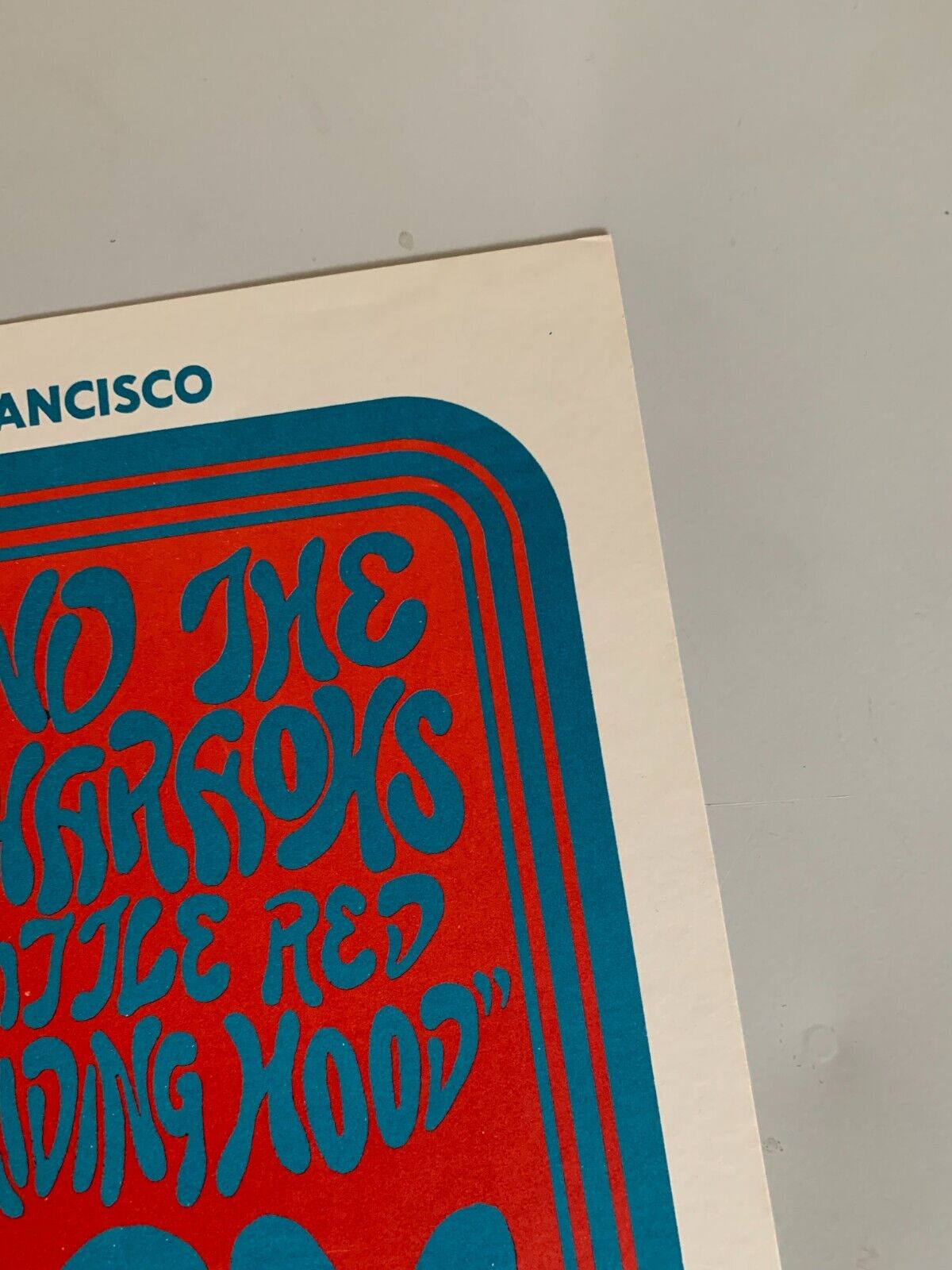 Wes Wilson - 1966 - Sam The Sham Concert Poster RP 2nd Edition Bill Graham