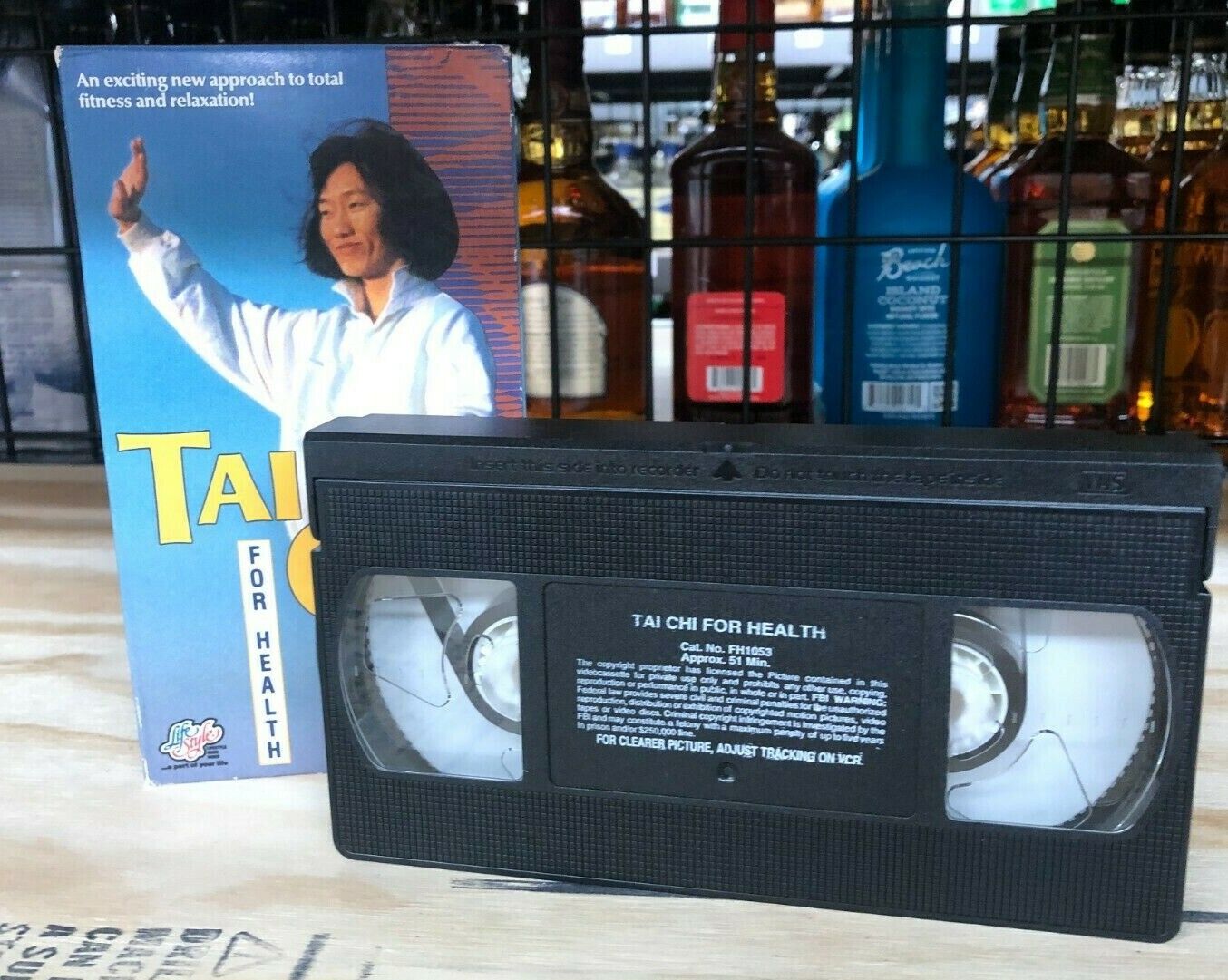 1990 MEDIA Video Treasures "Tai Chi For Health" Vintage VHS Martial Arts Legend