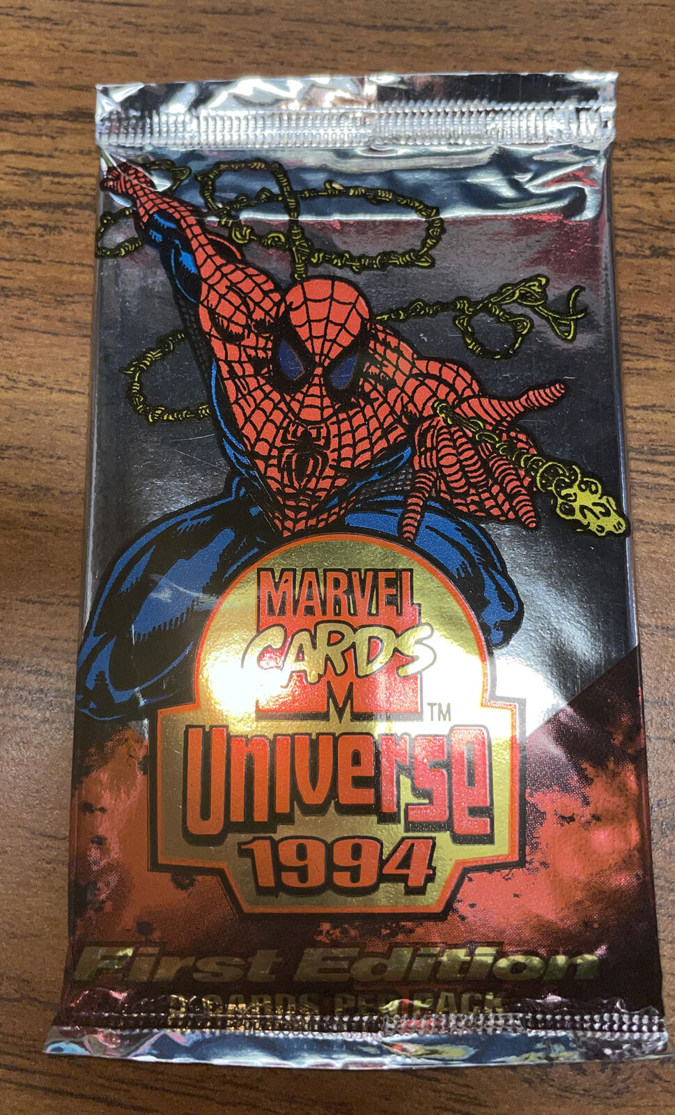 1994 Marvel Cards Universe First Edition 1 pack 9 Cards SEALED Spider-man Art