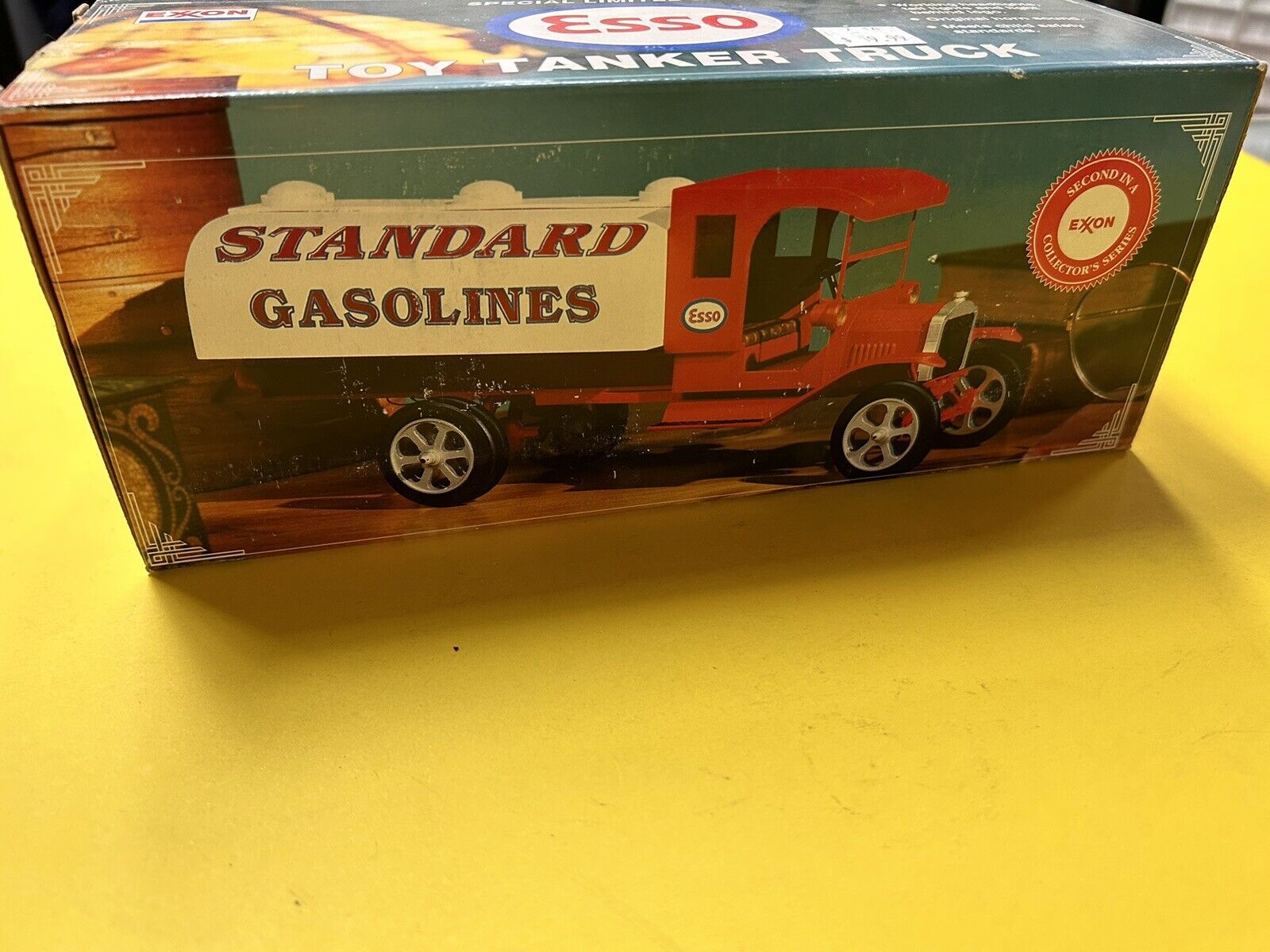 Esso Toy Tanker Truck Special Limited Edition 1994 Exxon Standard Gasolines Work