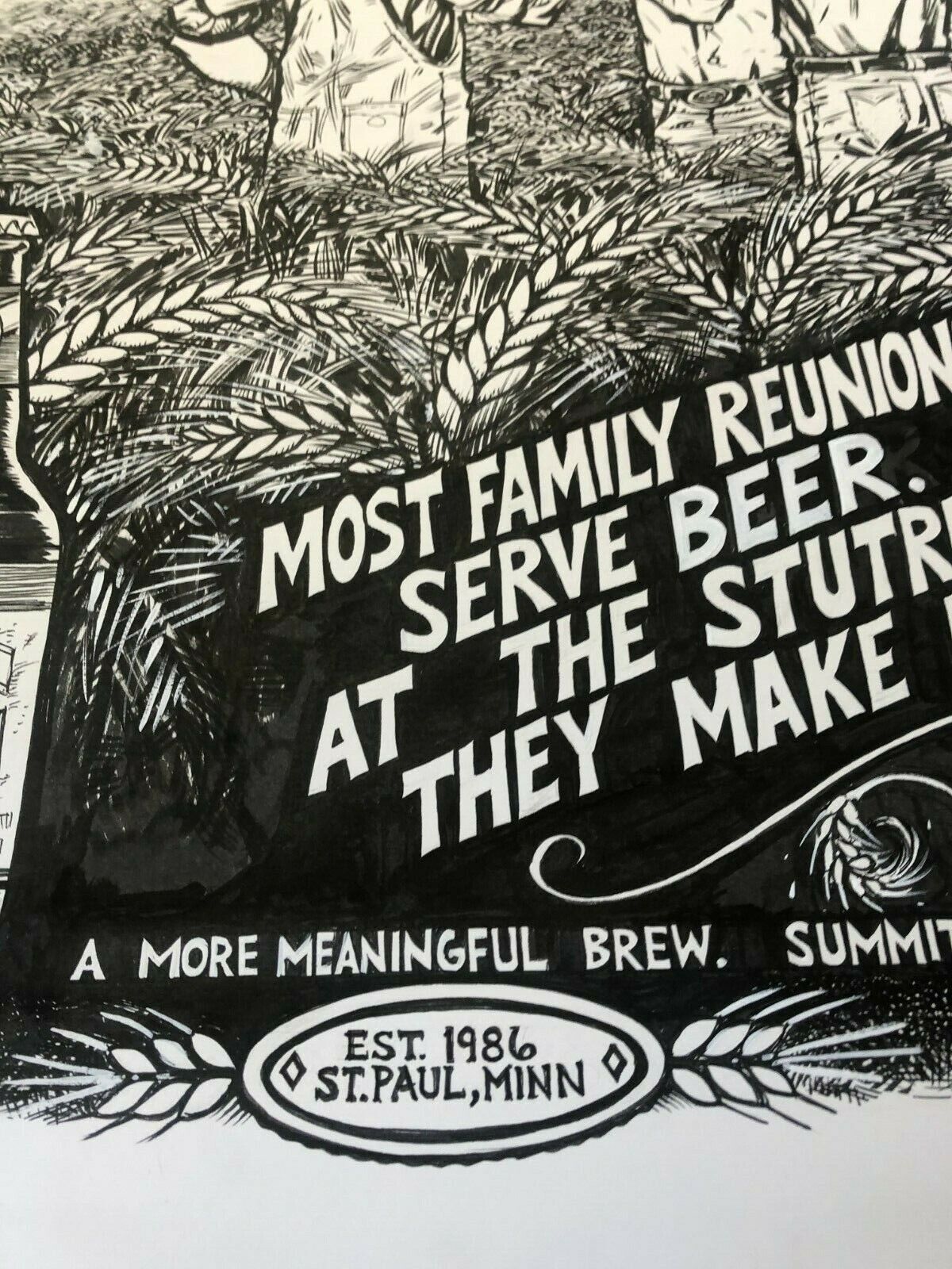 Dwitt - 2011 - PEN AND INK Summit Beer Original Craft St Paul Minnesota 