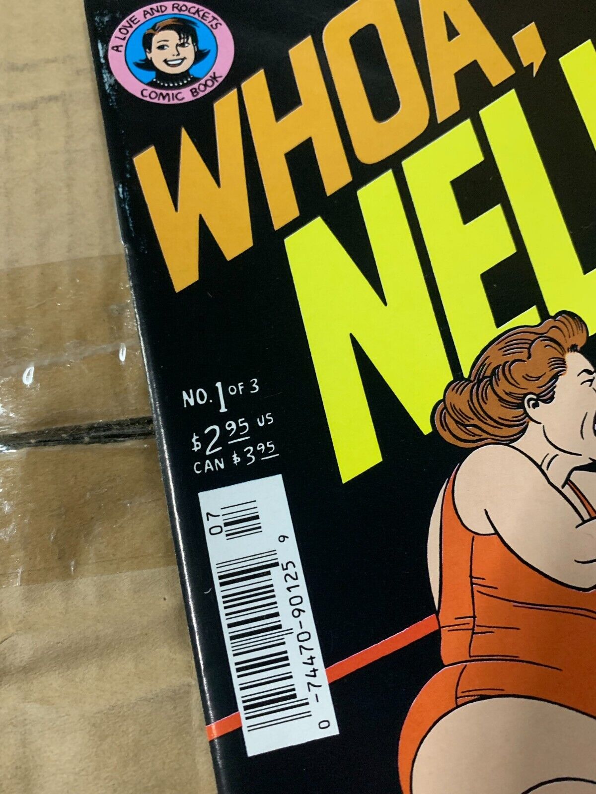 Fantagraphics "Whoa, Nellie" #1 (1996) Comic Book Dynamite Pam Jones Wrestling