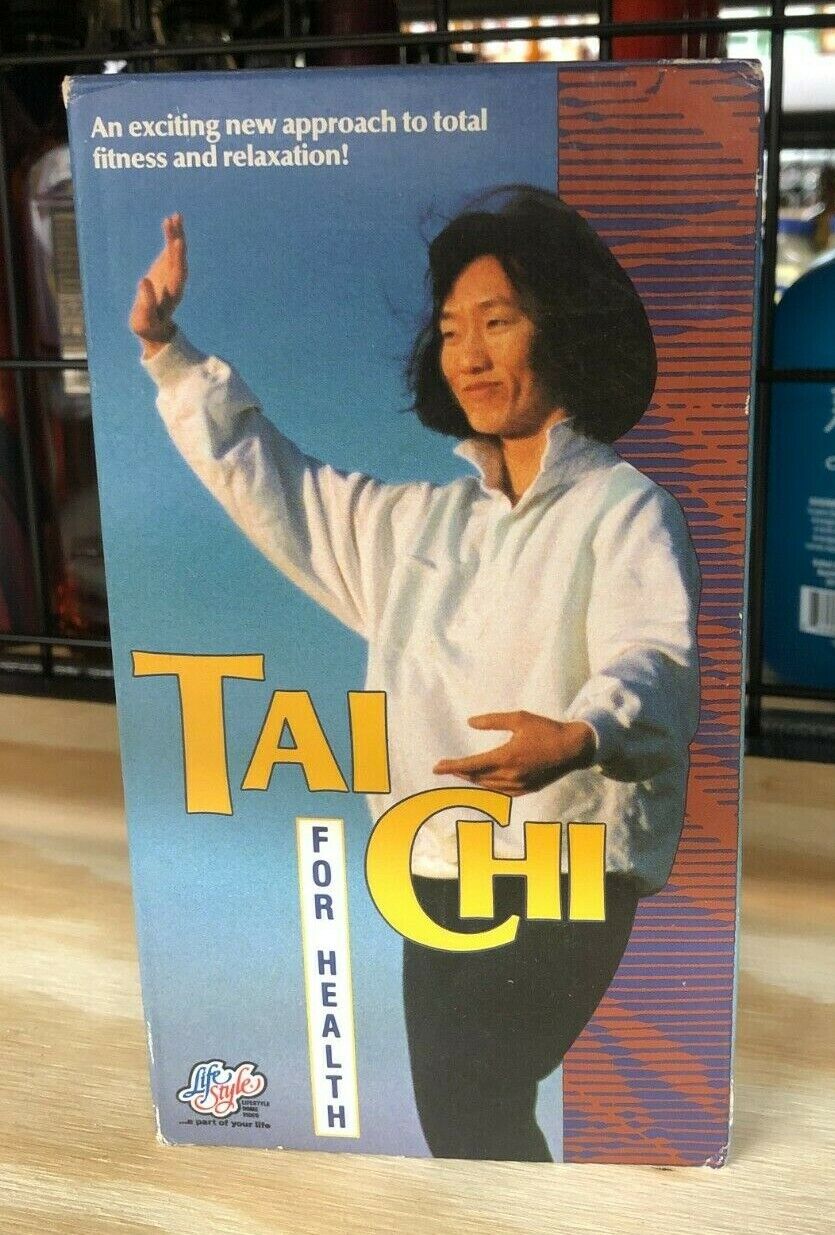 1990 MEDIA Video Treasures "Tai Chi For Health" Vintage VHS Martial Arts Legend