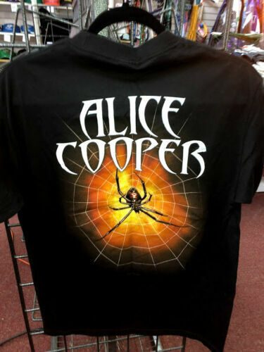 ALICE COOPER BLACK T-SHIRT SIZE M