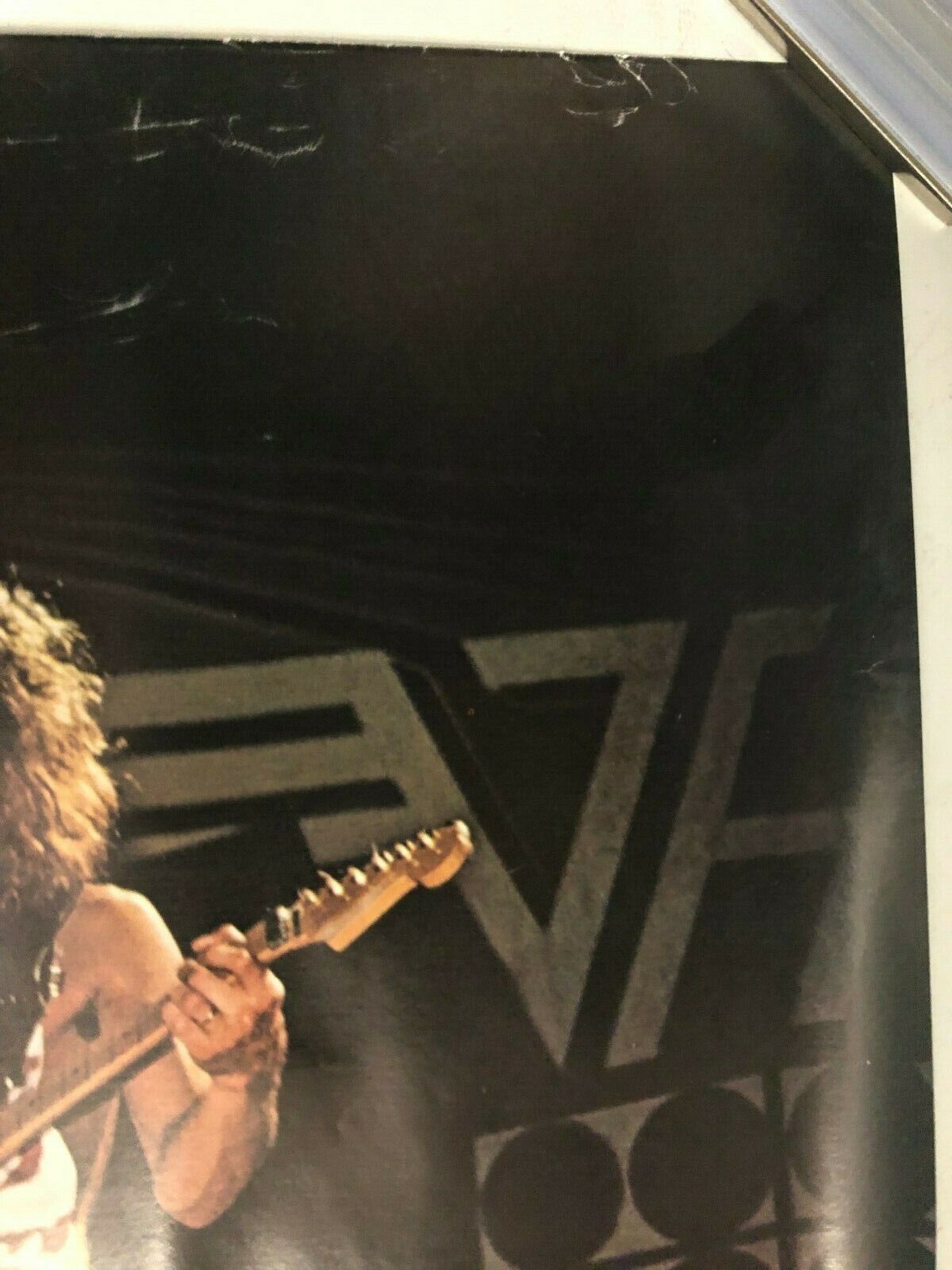 Vintage Van Halen Poster Live On Stage Legends Of Rock And Roll Lee Roth Eddie