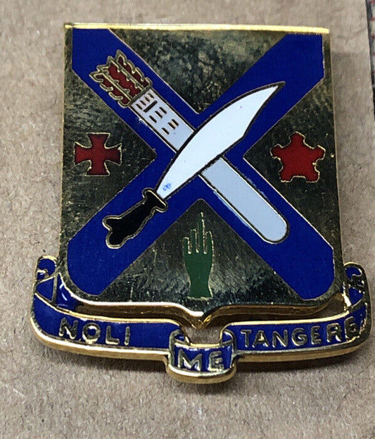 DI Crest pin "NOLI ME TANGERE" sword