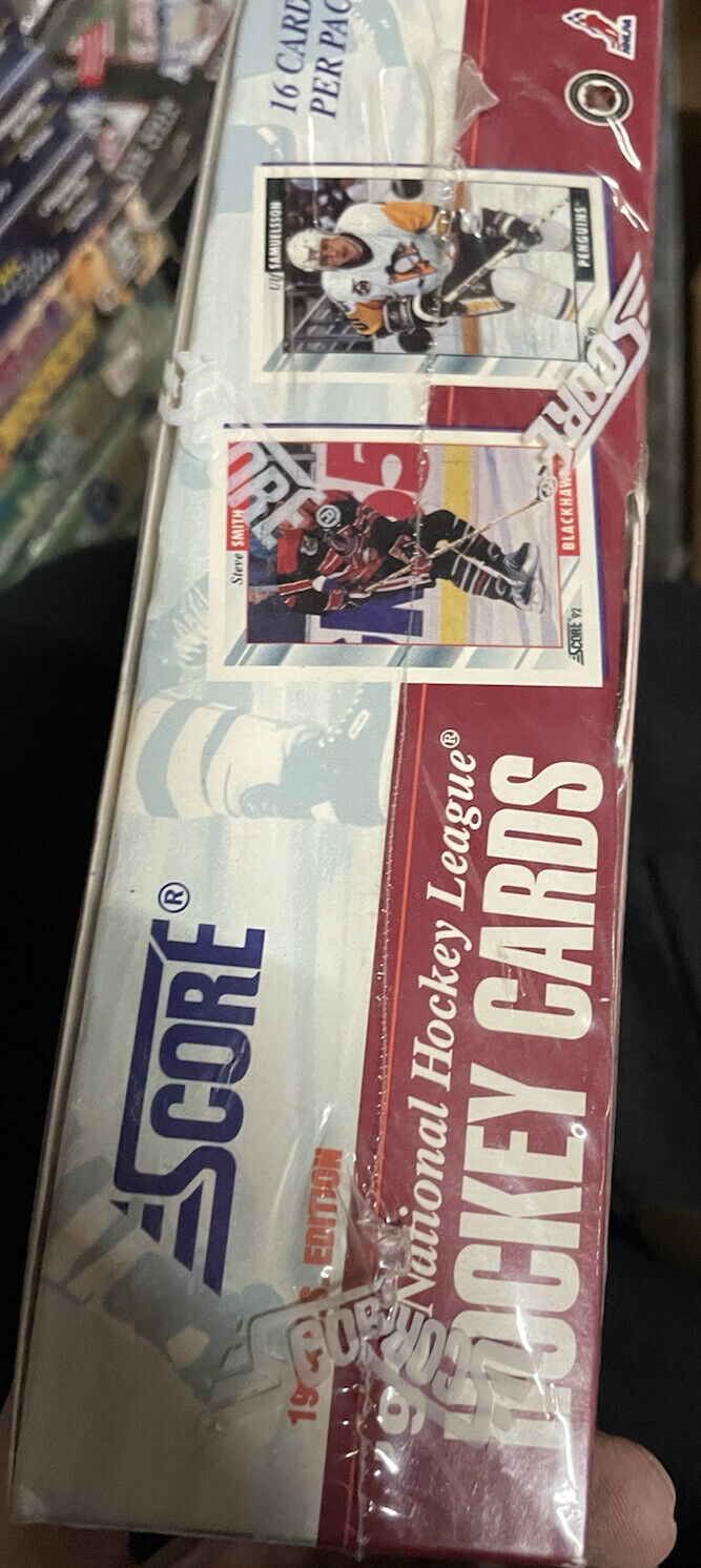 1992-93 SCORE HOCKEY UNOPENED SEALED WAX BOX 36 ct PACKS  RARE VINTAGE 