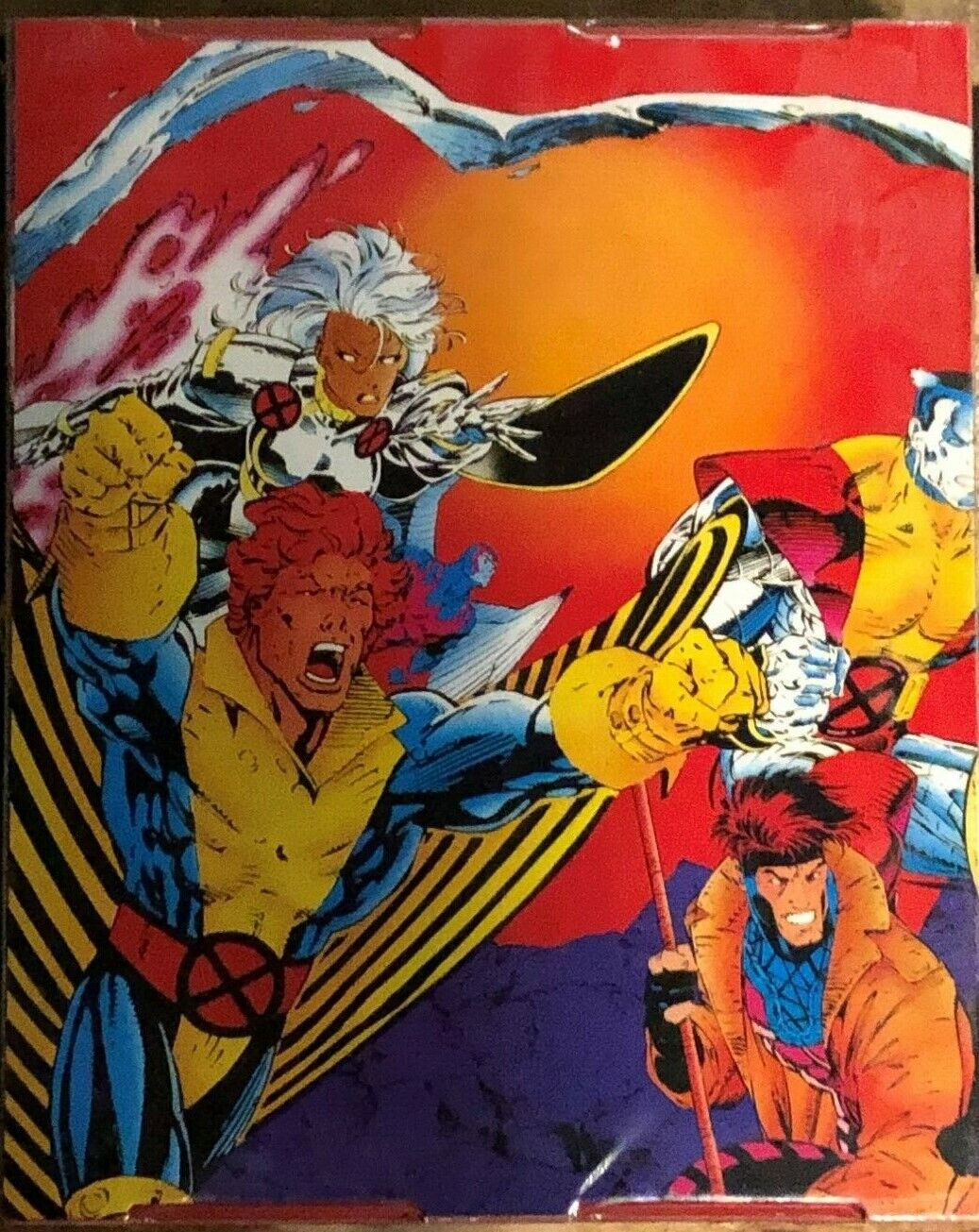 VINTAGE X-MEN X MEN ACTION FIGURE COLLECTORS CASE Used Condition 1992