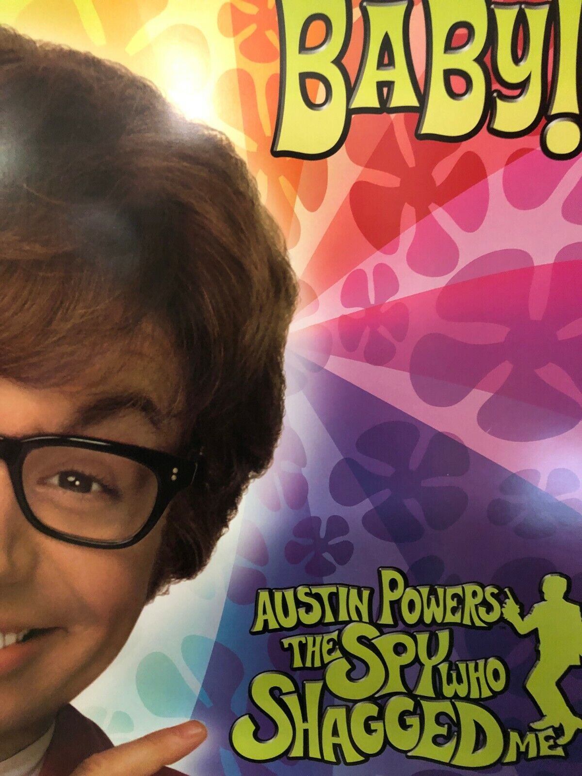 "Austin Powers: The Spy Who Shagged Me" Original Movie Theater Promo Poster 