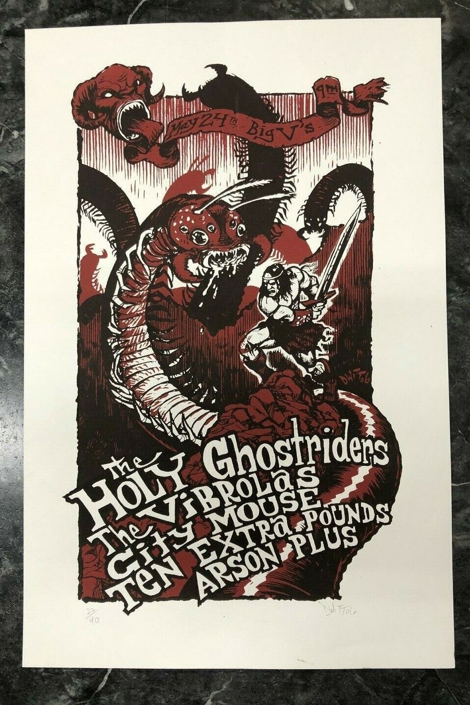 Dwitt - 2006 - The Holy Ghostriders W/ The Vibrolas, & City Mouse @ Big V's