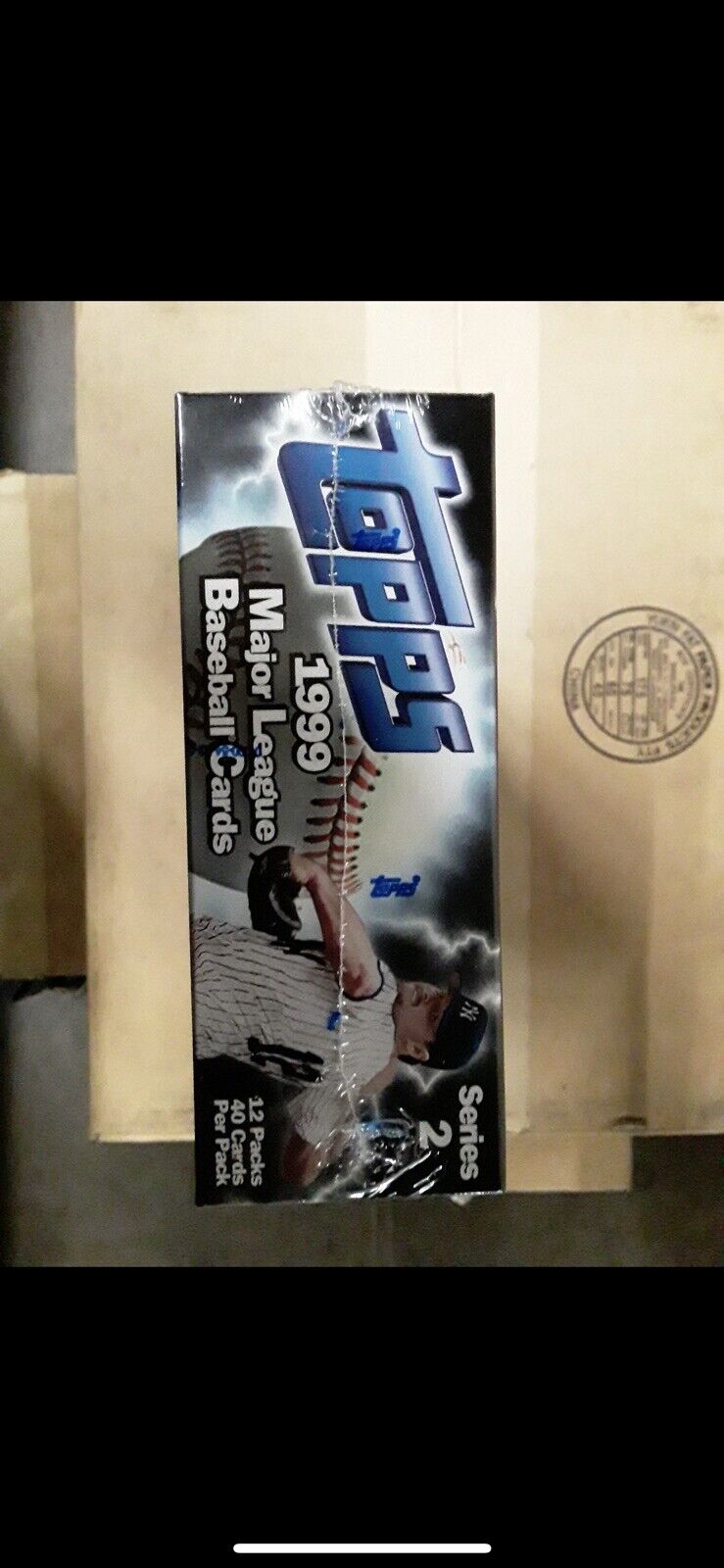 1999 TOPPS BASEBALL SERIES 2 SEALED 12 PACK JUMBO BOX MINT - 20 INSERT SETS  !!