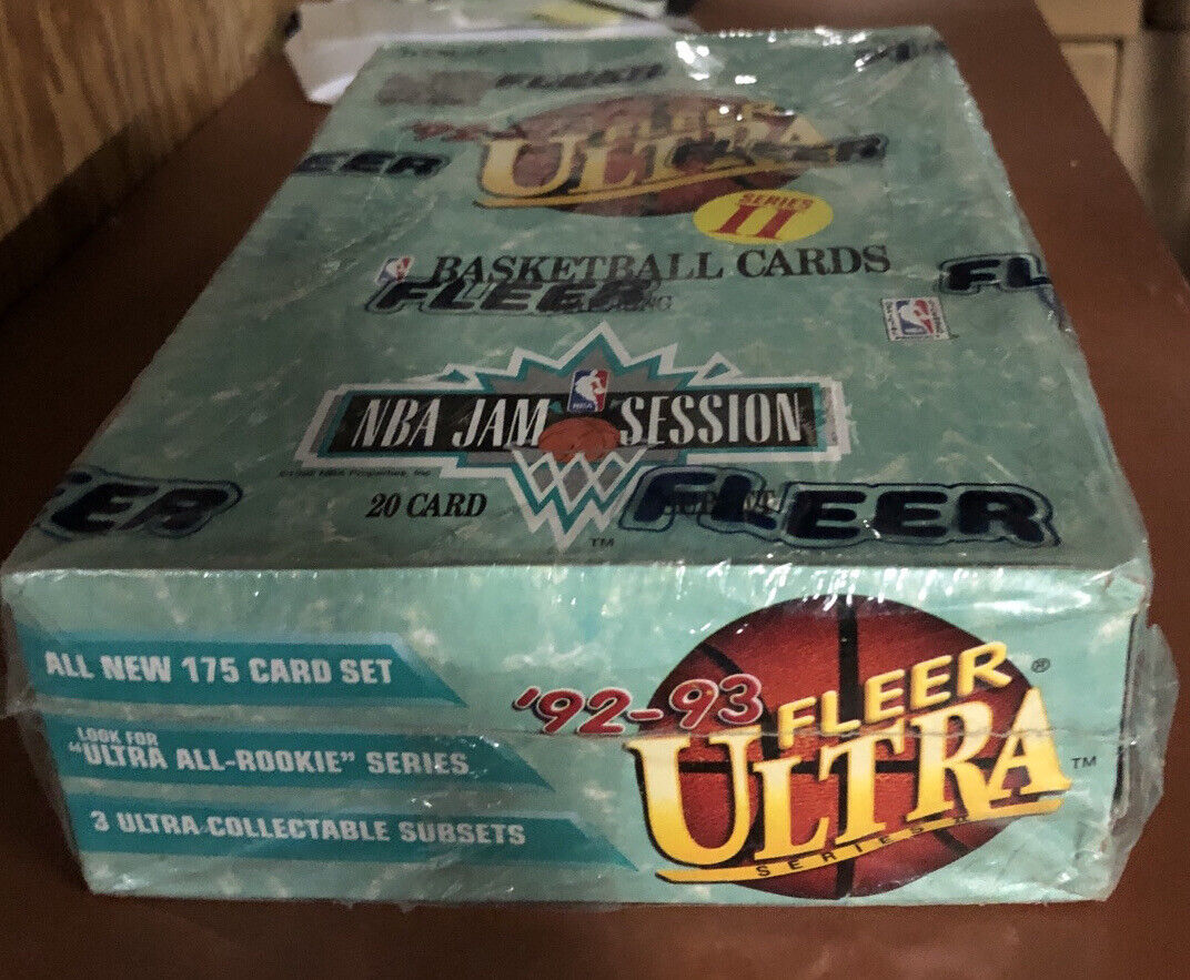 1992-93 Fleer Ultra Series 2 Two Basketball Factory Sealed Hobby Box Shaq RC?