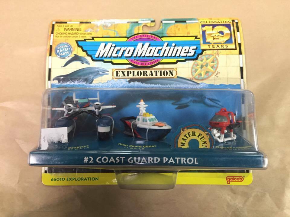 1996 Galoob Micro Machines #2 Coast Guard Patrol