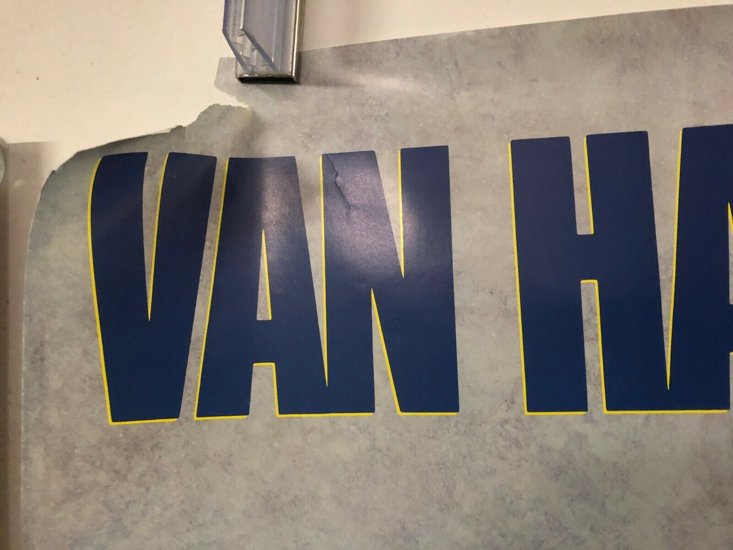 Vintage Van Halen Poster Van Halen 5150 Eddie David Lee Roth Sammy Hagar Rock