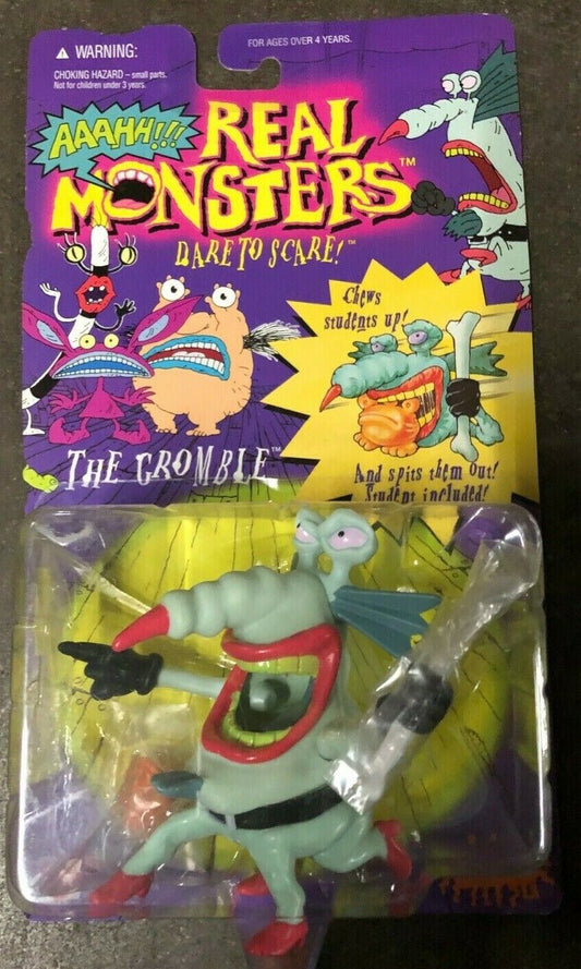 AAAHH!!! Real Monsters Dare To Scare Mattel Figure "The Gromble" 1995 Retro Icon