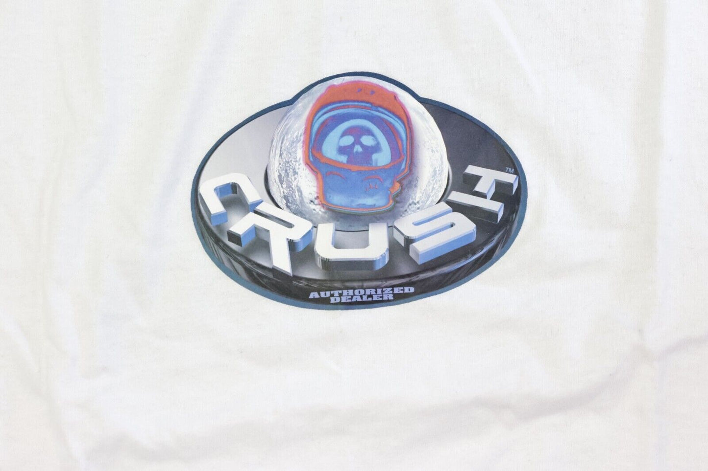 CRUSH AUTHORIZED DEALER Y2K NOS 100% COTTON VINTAGE T-SHIRT