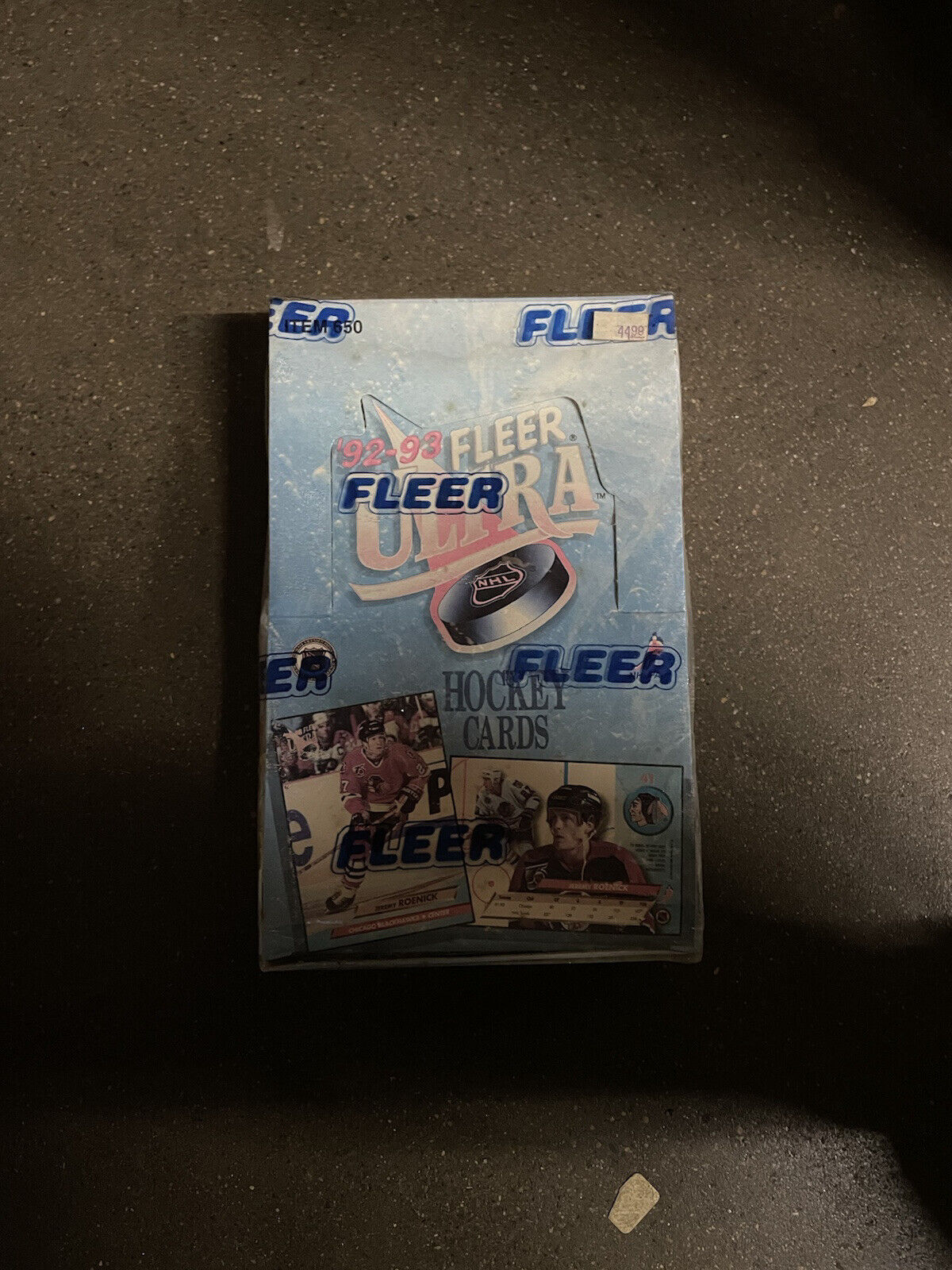 1992-93 Fleer Ultra Hockey Series 1 Box Sealed (36 Packs) VINTAGE RARE 