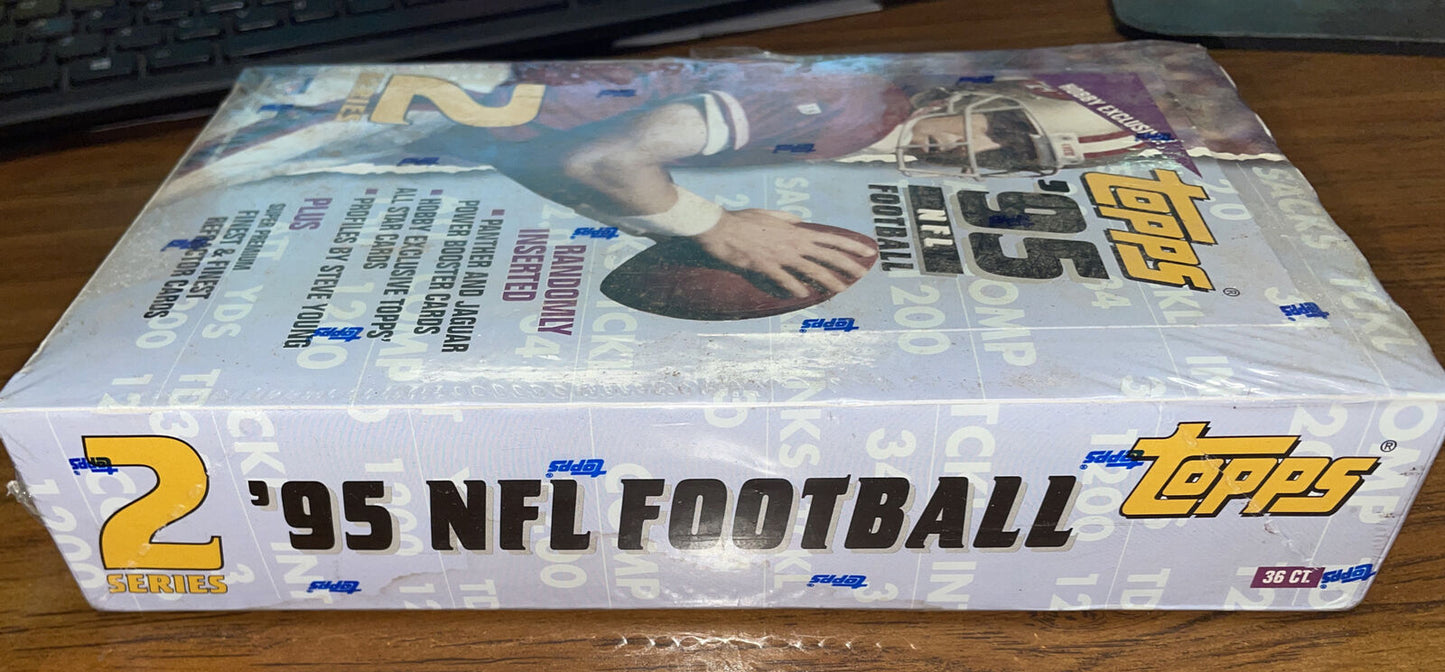 1995 - Topps Nfl Football Cards Series 2 Factory Sealed Box 36 Ct RARE YOUNG