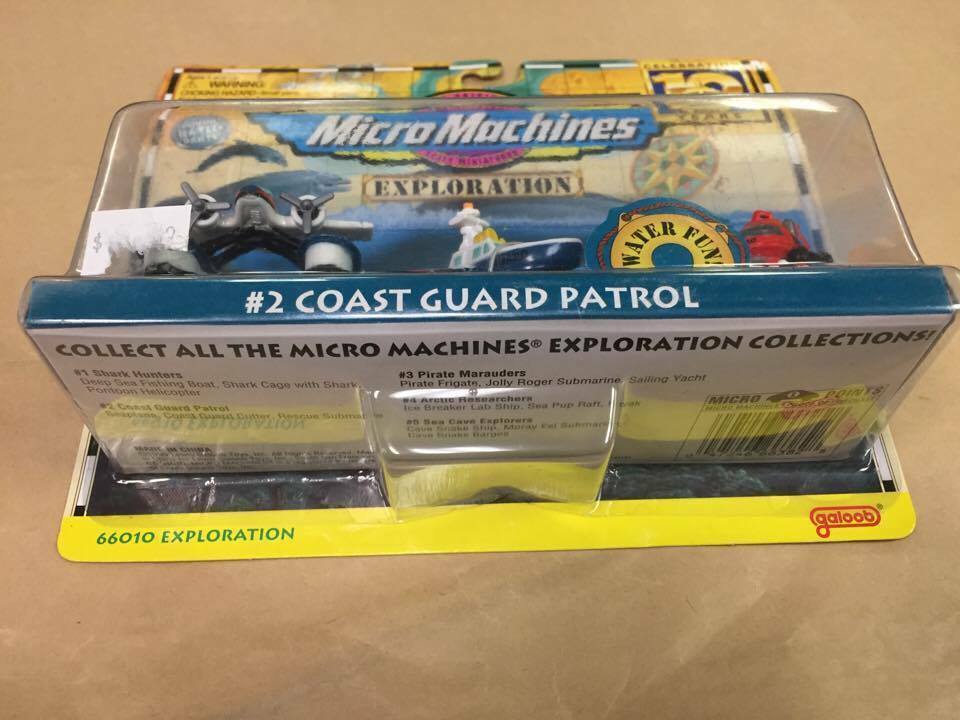 1996 Galoob Micro Machines #2 Coast Guard Patrol