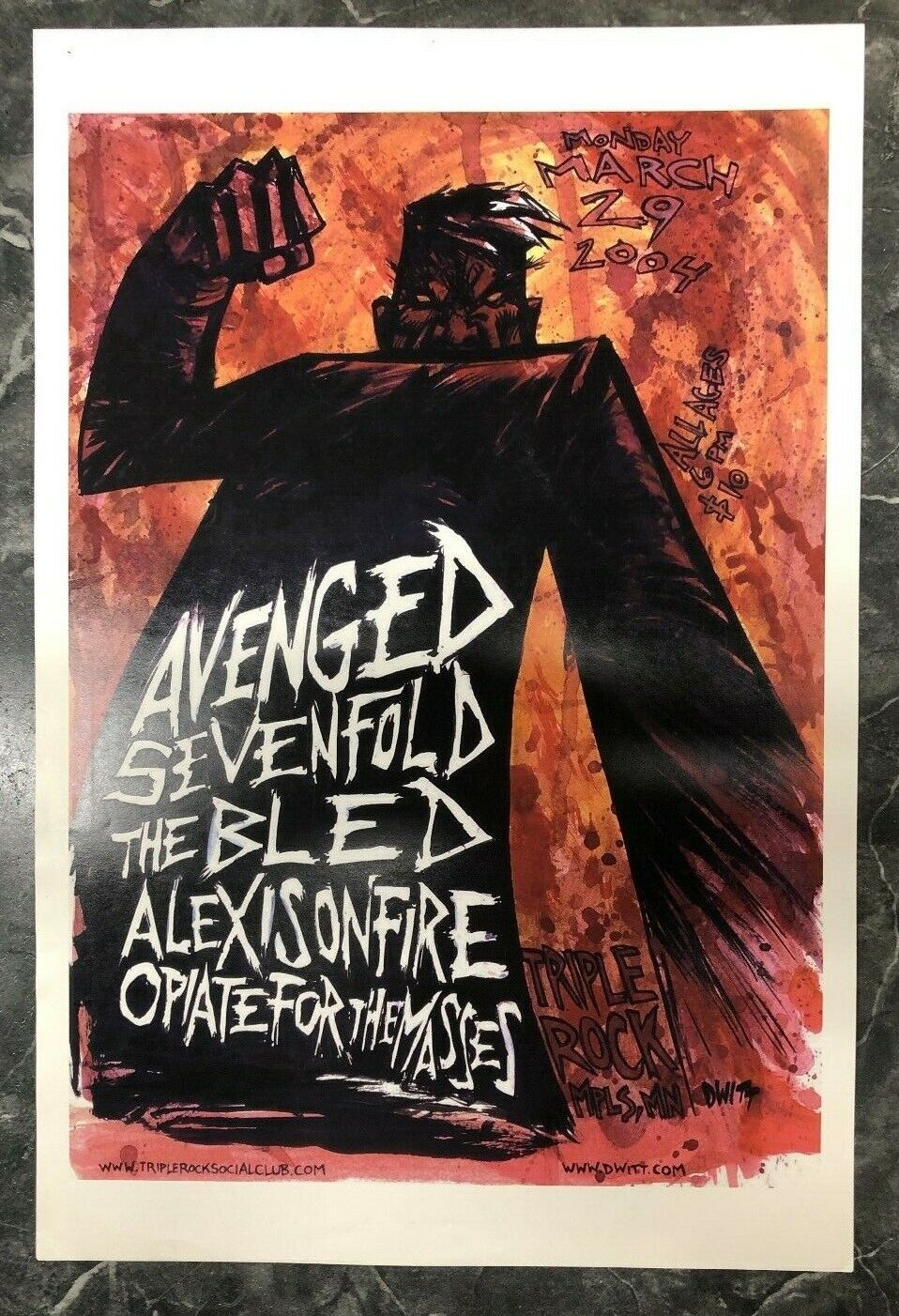 Dwitt - 2004 - Avenged Sevenfold W/ The Bled, Alexisonfire @ Triple Rock