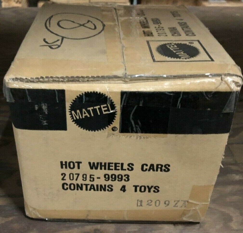 Factory Case Of 4 Sealed Hot Wheels Cars Muscle Car Series 1 20795-9993 VTG