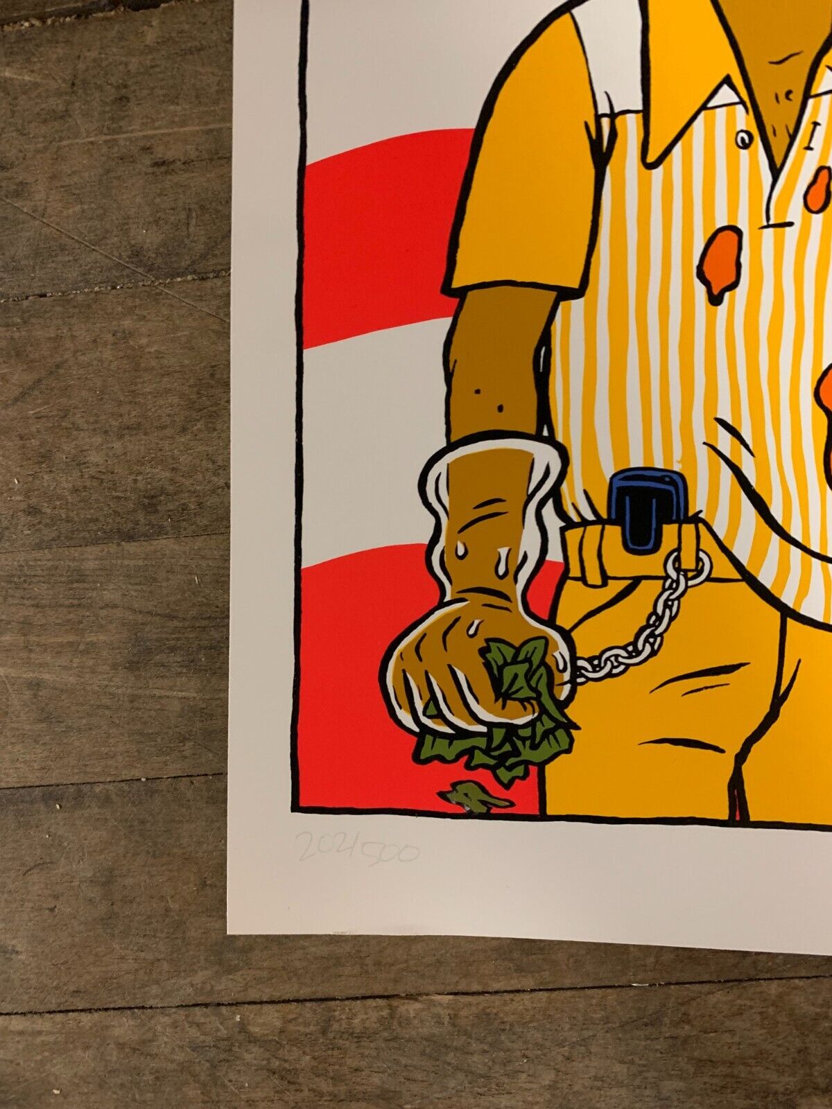Ward Sutton - 1996 - Beck Concert Poster S&N @ The Glass House, Pomona CA