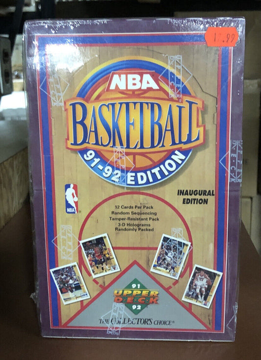 1991-92 Upper Deck Basketball Low Series Hobby Box  Michael Jordan RARE GLOSSY