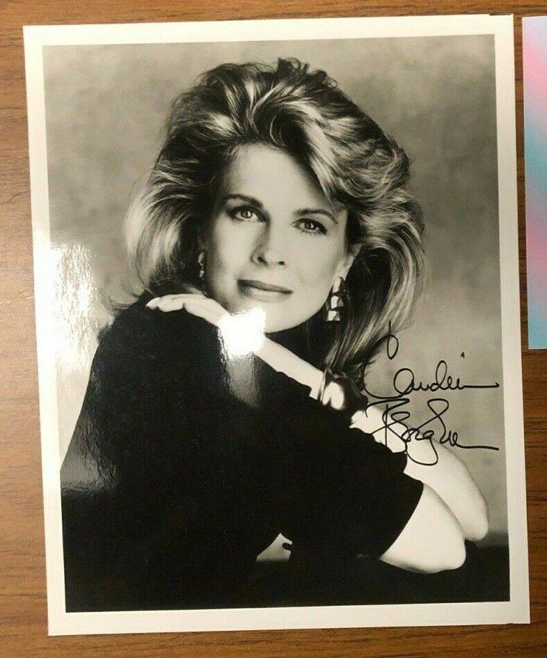 Autographed Photo Of Candice Bergen 8x10 Murphy Brown Playboy Classic Hot