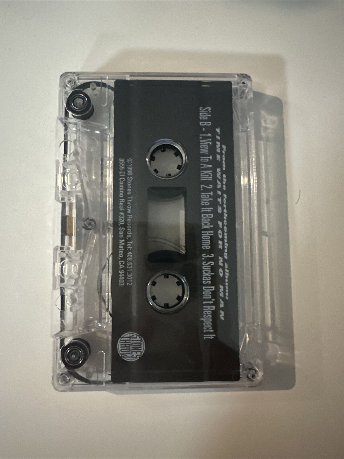 EYEDEA CASSETTE TAPE COLLECTION - Rasco Time Waits For No Man Promo Sampler 1998