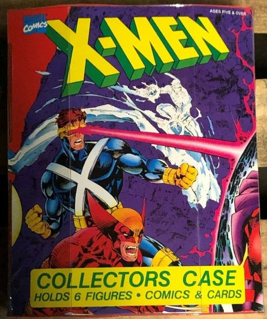 VINTAGE X-MEN X MEN ACTION FIGURE COLLECTORS CASE Used Condition 1992