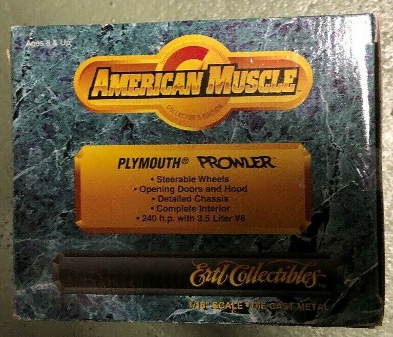  Ertl Collectibles American Muscle PLYMOUTH PROWLER 1:18 Diecast 